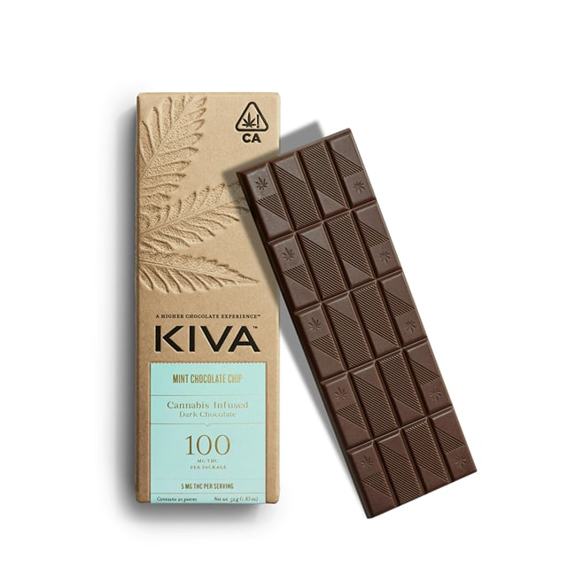 Mint Chip Dark Chocolate | 100mg Bar