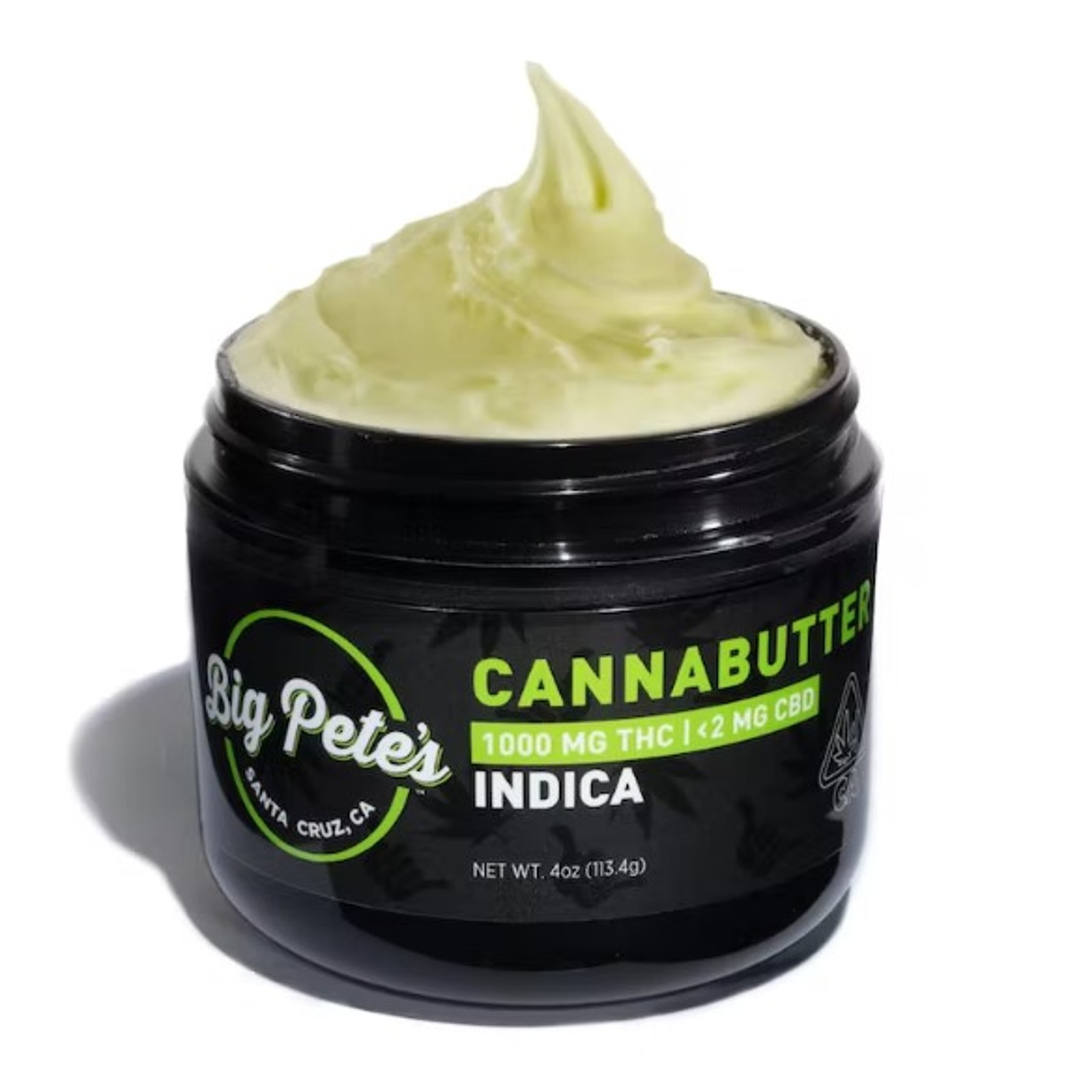Indica Cannabutter 1000mg - Big Pete's - - $48.50 - Extract