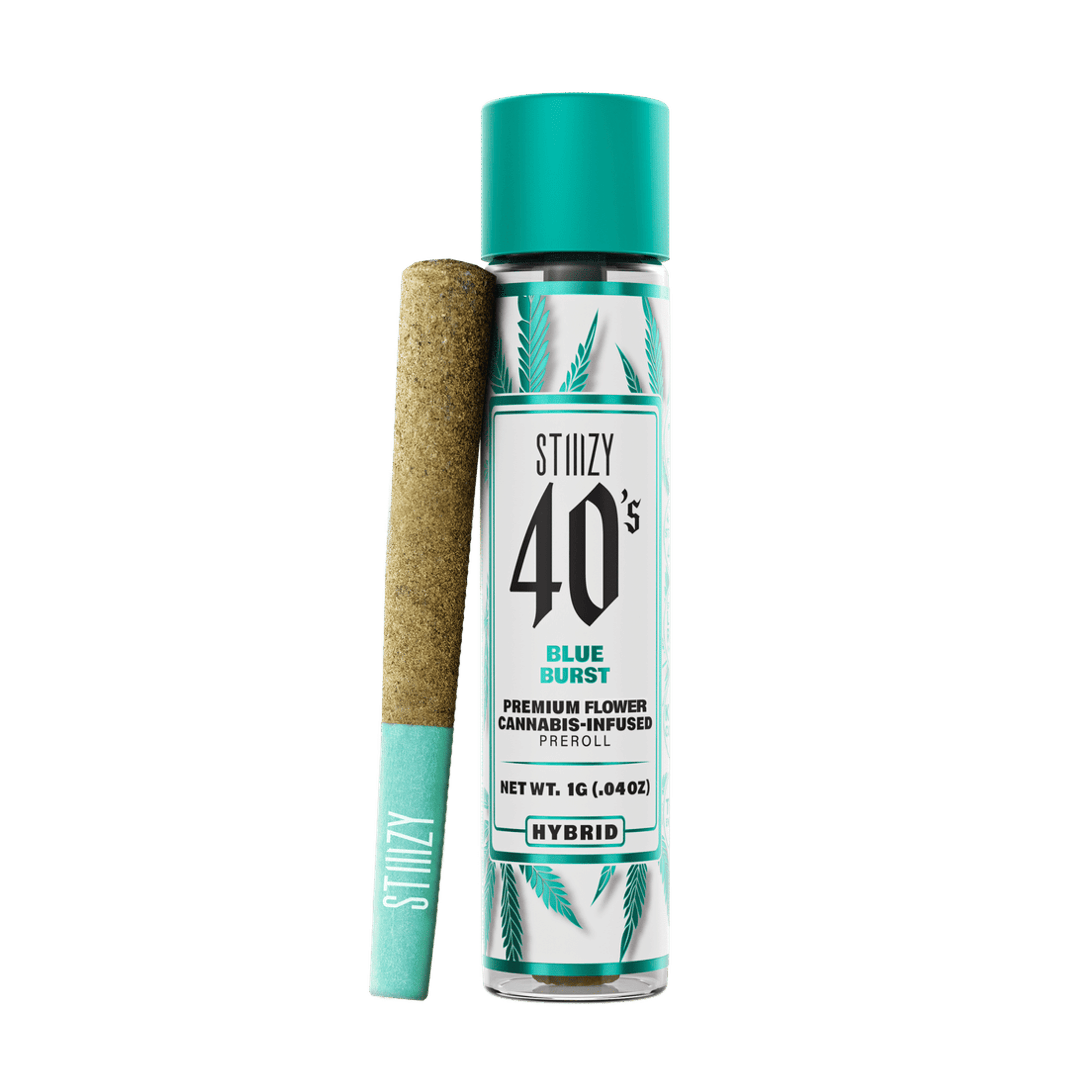 40s: Blue Burst 1G Infused Preroll - Stiiizy - - $10.80 - Preroll