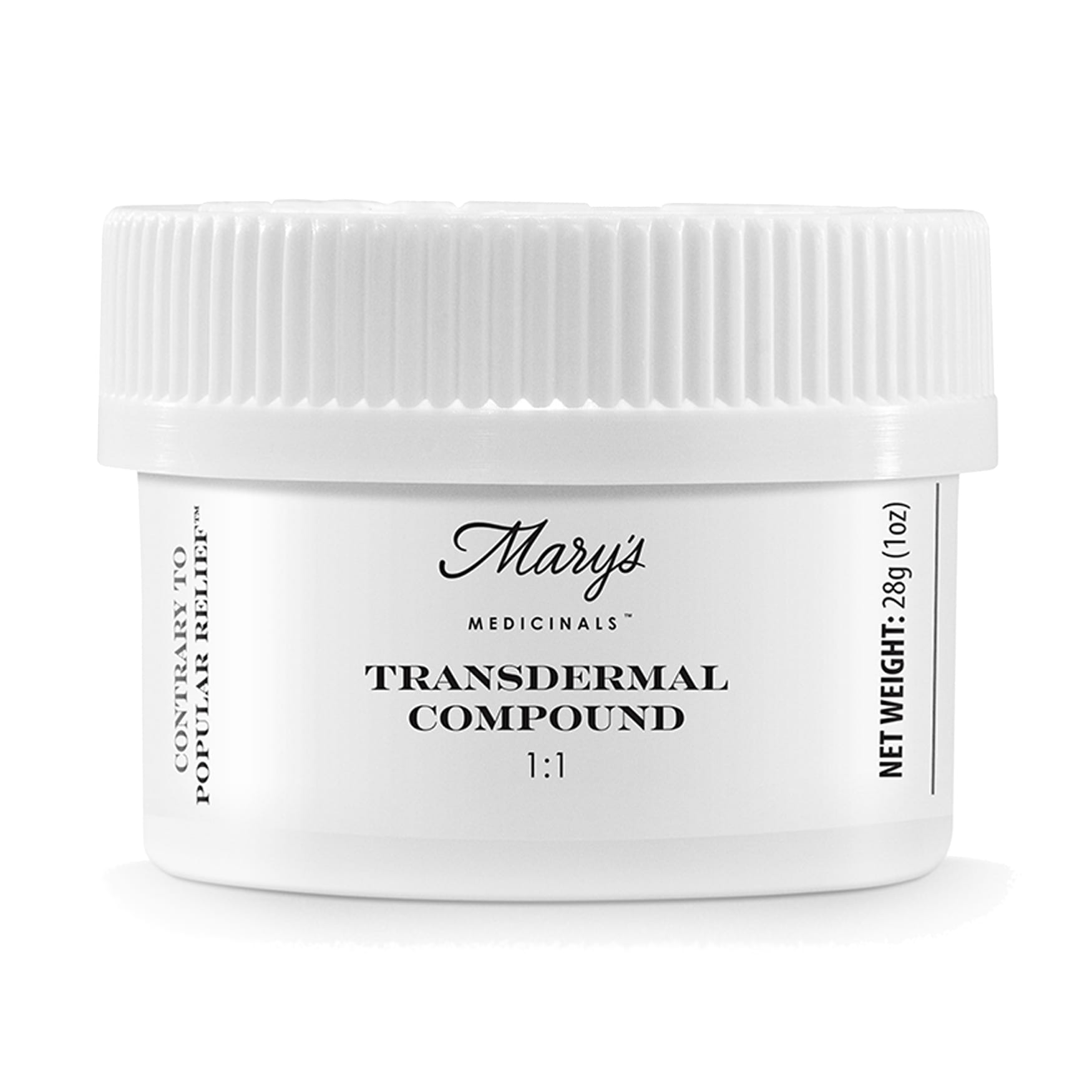 1:1 Transdermal Compound 1oz *SPECIAL PRICING* - Mary's Medicinals - 1:1 Relief balm - $43 - Topicals