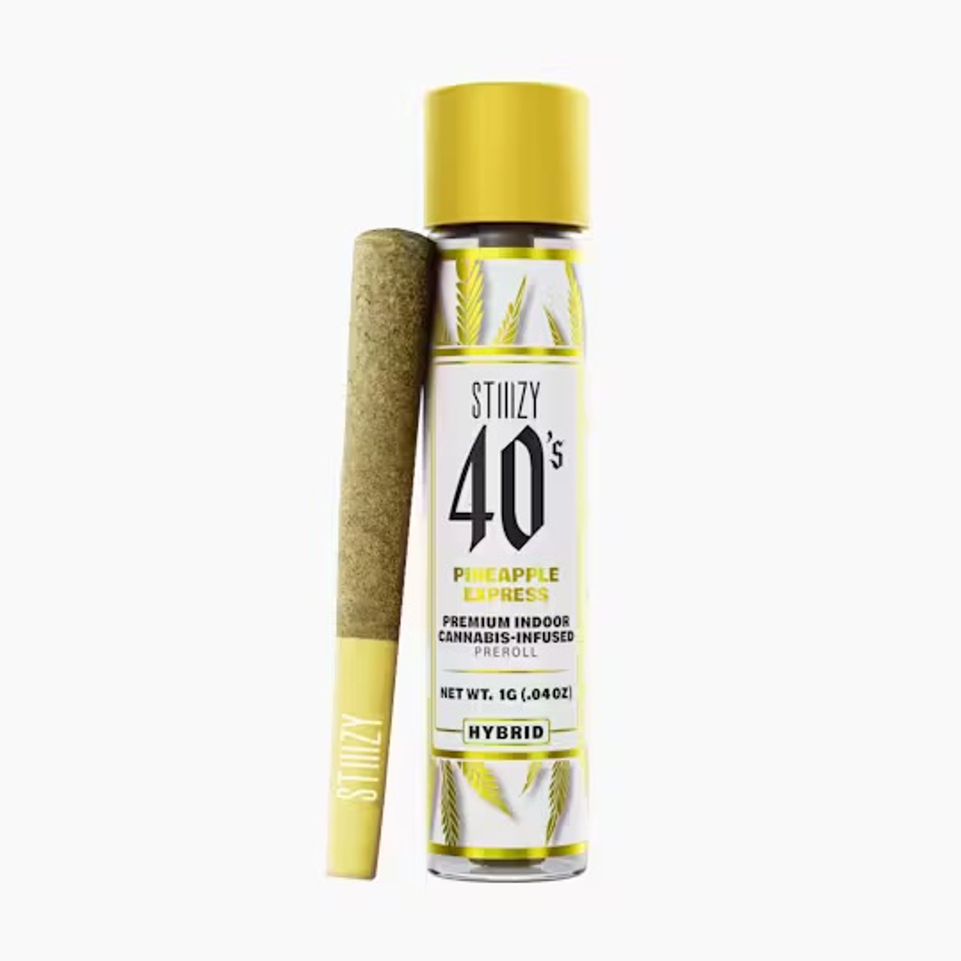 40s: Pineapple Express 1G Infused Preroll - Stiiizy - - $10.80 - Preroll