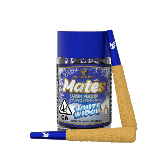 White Widow Hash Rosin Mates Pre-Rolls