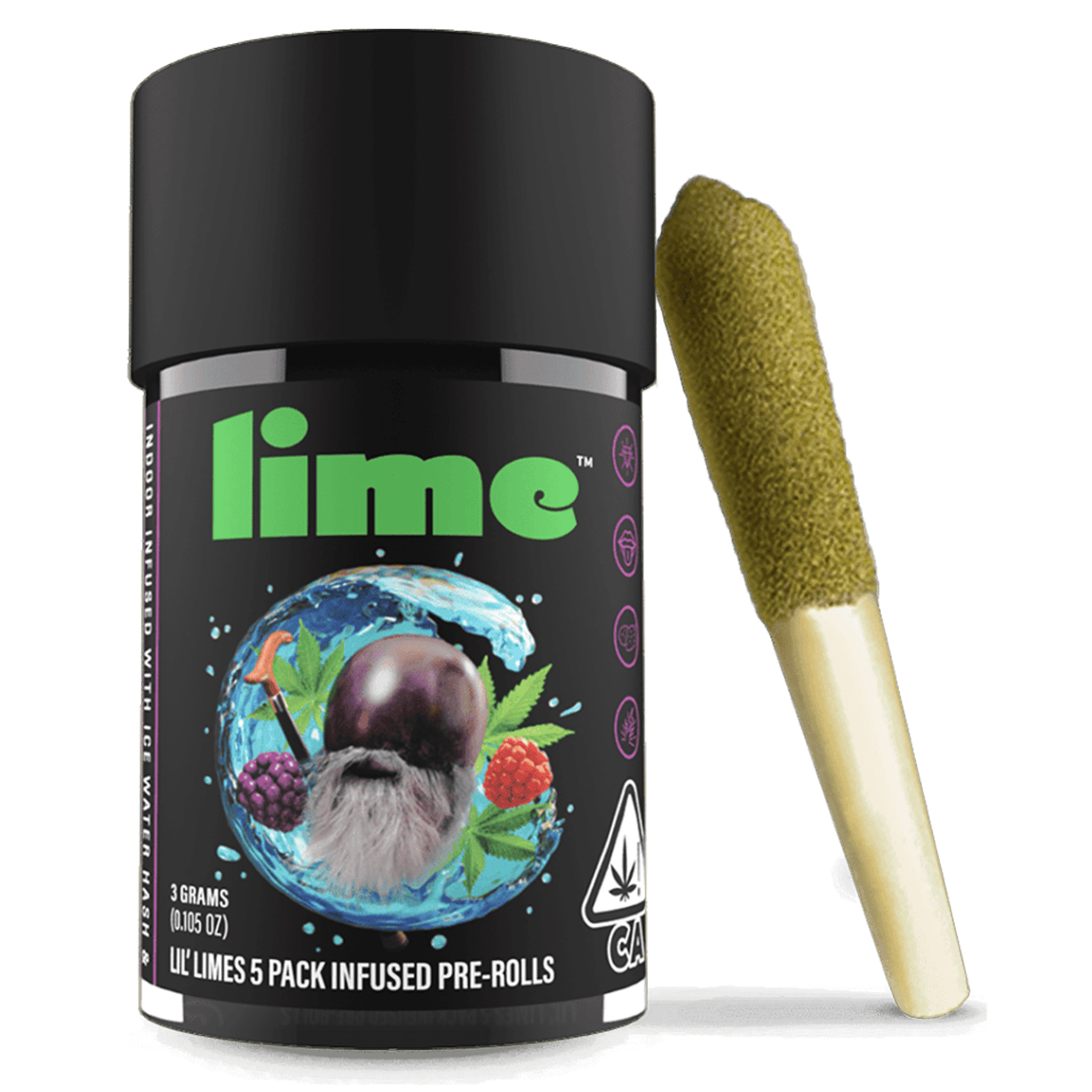 Purple Zaza (I) Lil Limes Infused .6g - 5pk - Lime - Purple Zaza (I) - $17.60 - Pre-Rolls