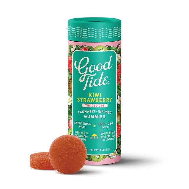 Kiwi Strawberry CBG Solventless Gummies