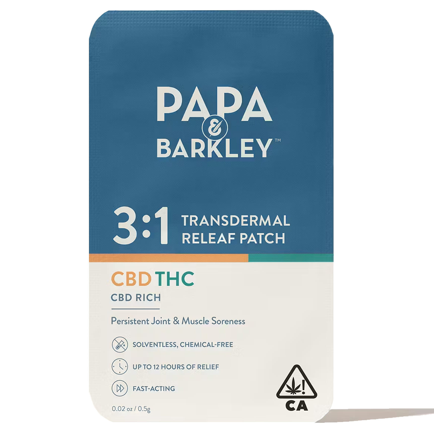 CBD:THC 3:1 - Releaf Patch🏆 - Papa & Barkley - Releaf Patch CBD:THC  3:1 - $12 - Topicals