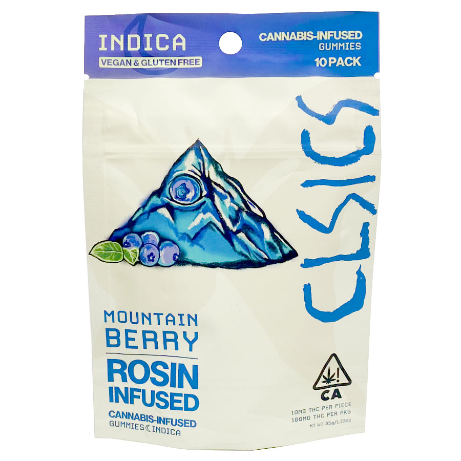 Mountain Berry (I) Rosin Gummies - CLSICS - Mountain Berry (I) Rosin Gummies - $15 - Edibles