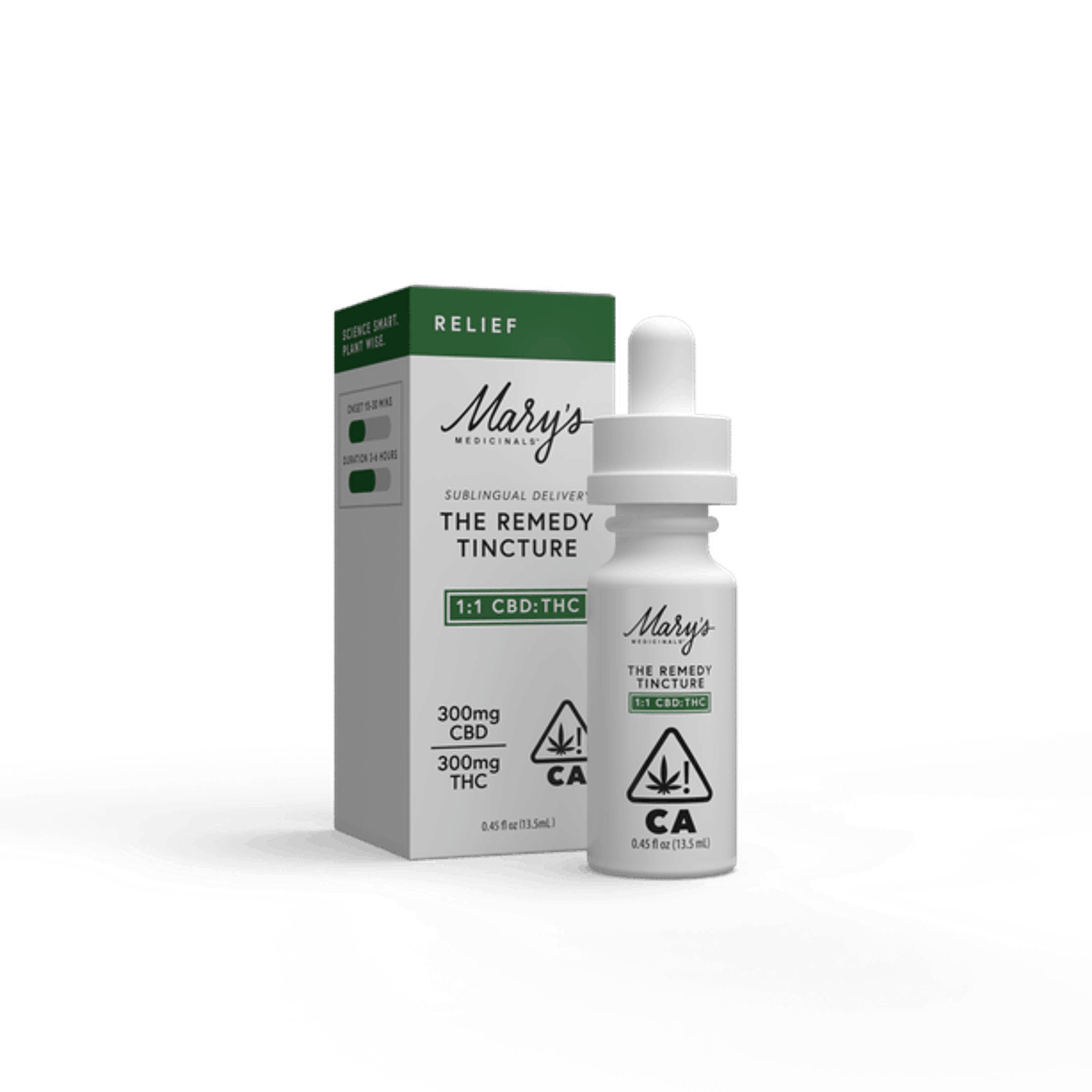 Relief 1:1 CBD: THC Remedy Tincture - Mary's Medicinals - - $39.99 - Tinctures