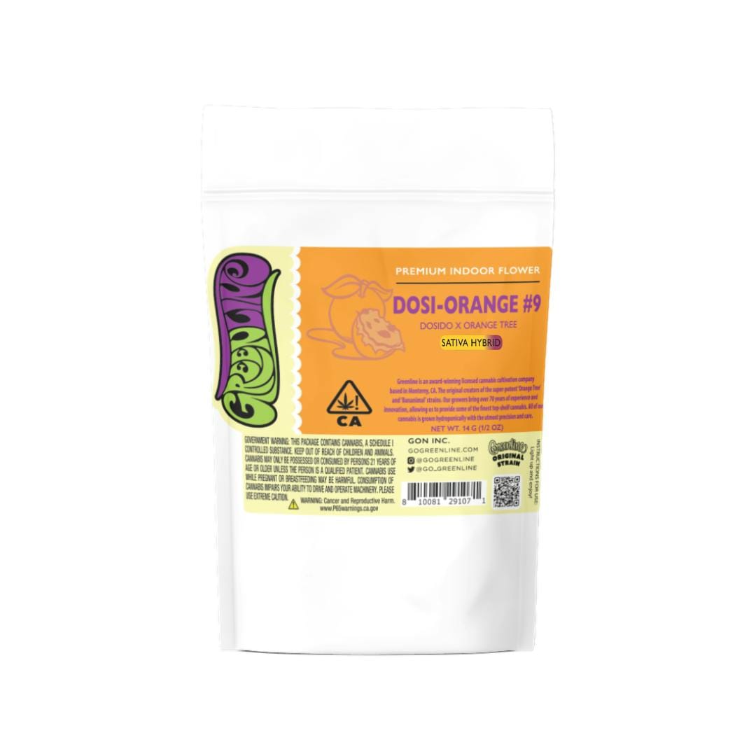 DOSI - ORANGE #9 14G - Greenline -  - $63 - Flower