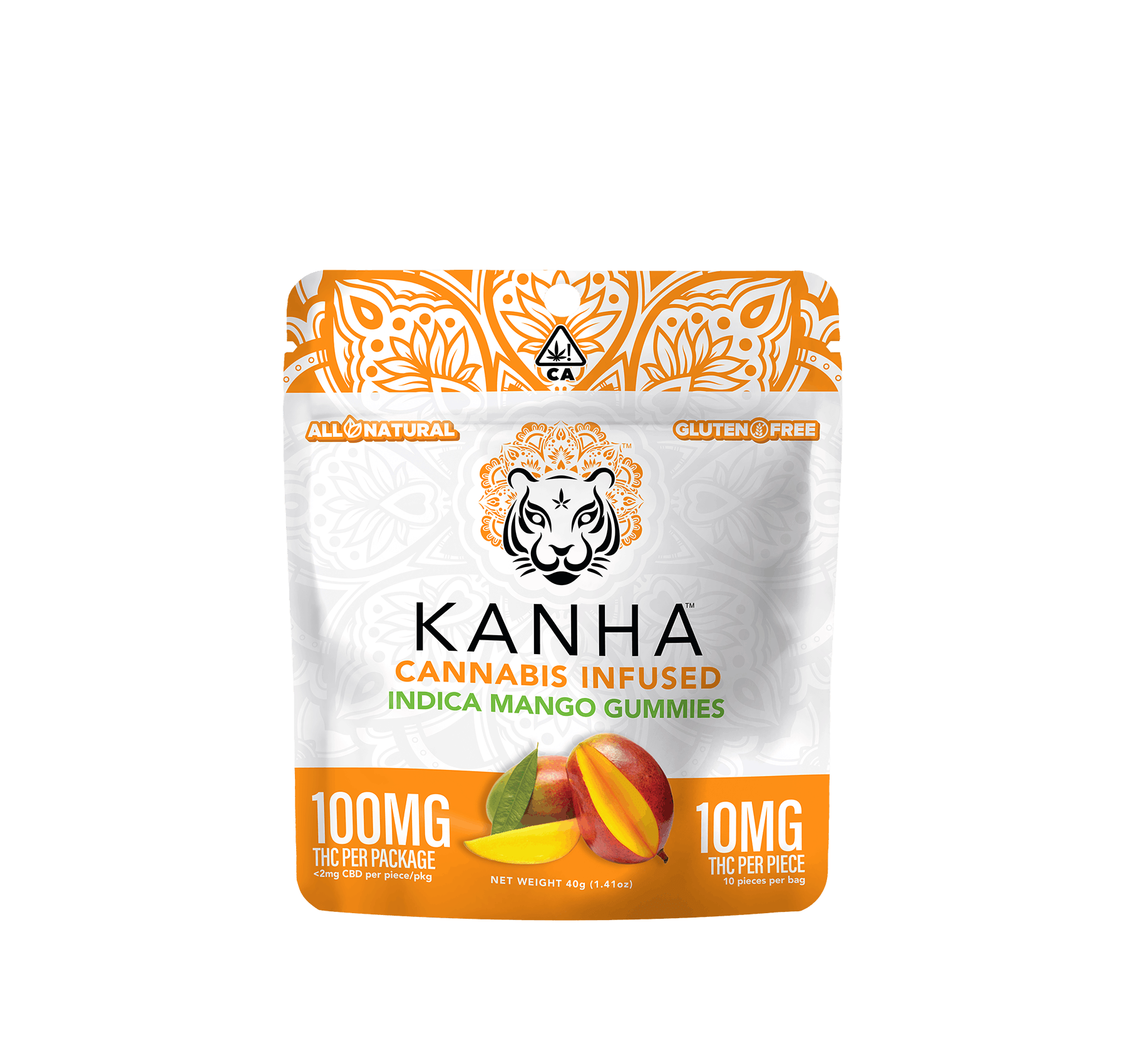 MANGO 10MG 10PK - KANHA -  - $13 - Edible (weight - each)