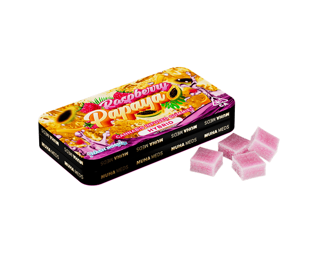 Raspberry Pineapple | 100mg Hash Rosin Gummies