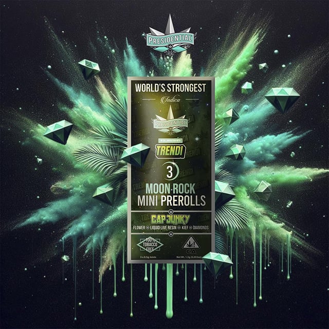 Presidential: Mini Blunts Cap Junky Moonrock