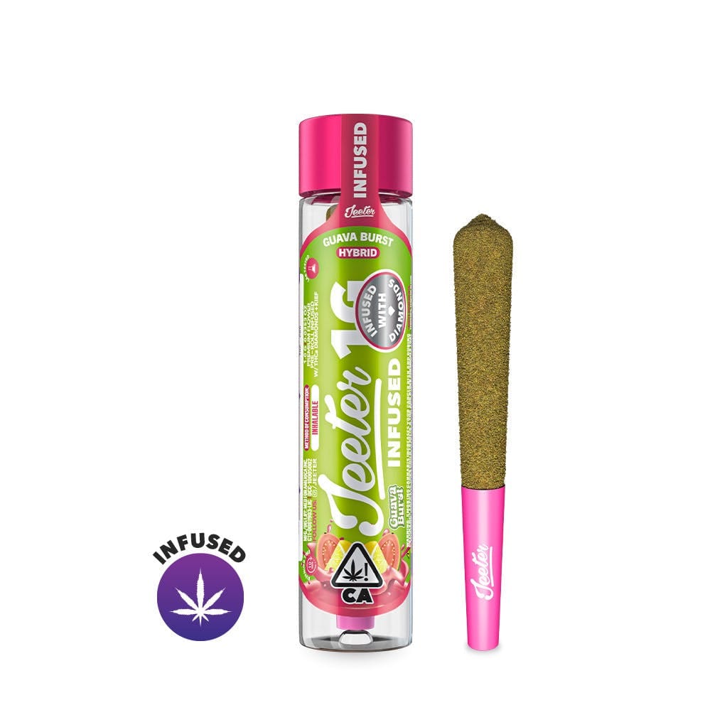 GUAVA BURST 1G INFUSED - Jeeter -  - $14 - Pre-Roll Infused