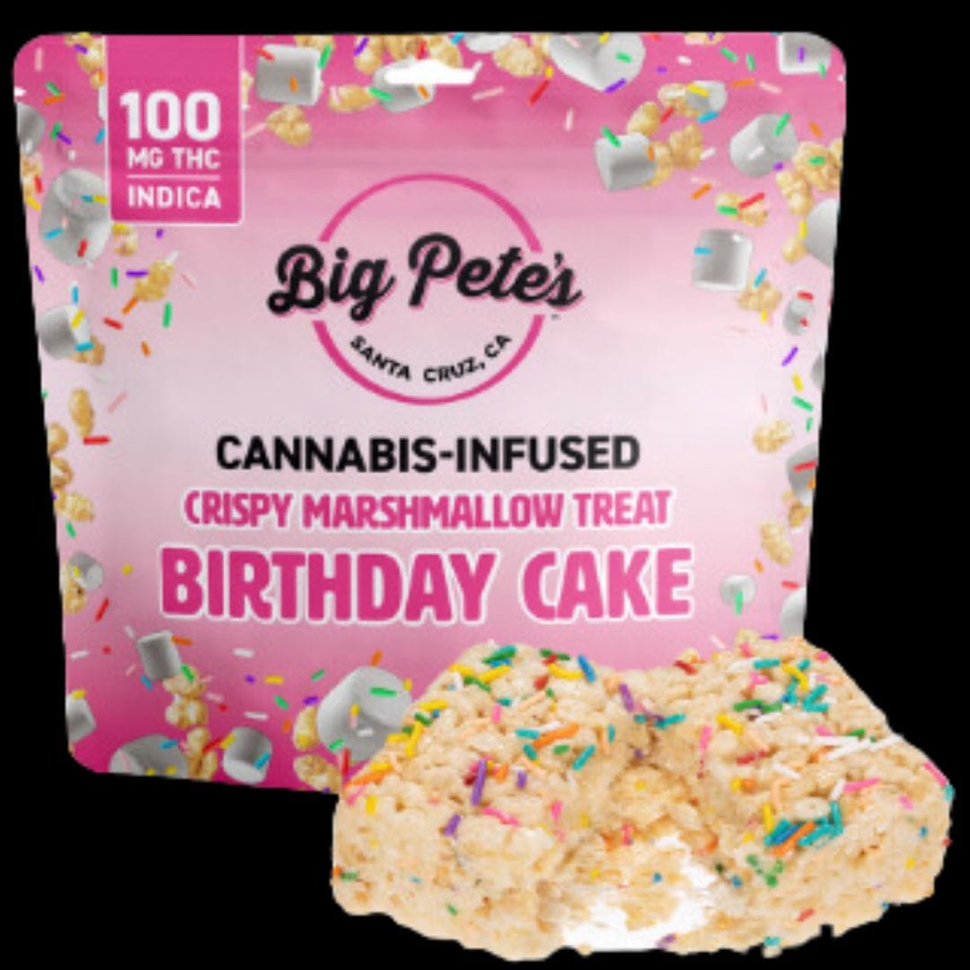 Big Pete's — Birthday Cake Crispy Marshmallow Treat