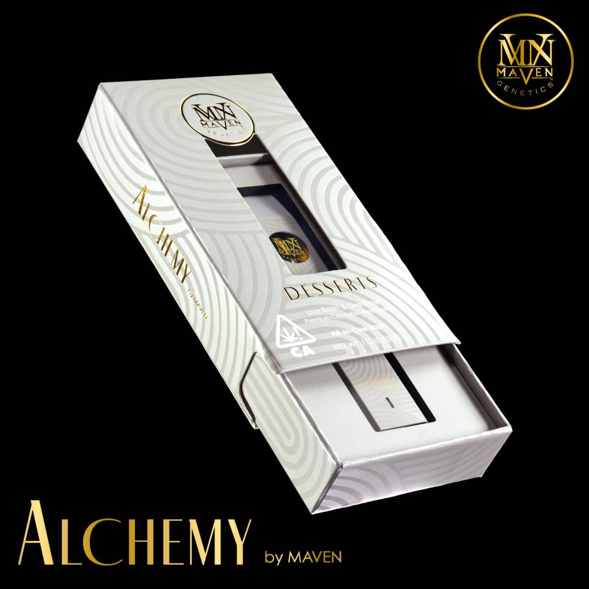 DESSERTS ALCHEMY 1G VAPE - MAVEN GENETICS -  - $45 - Vape