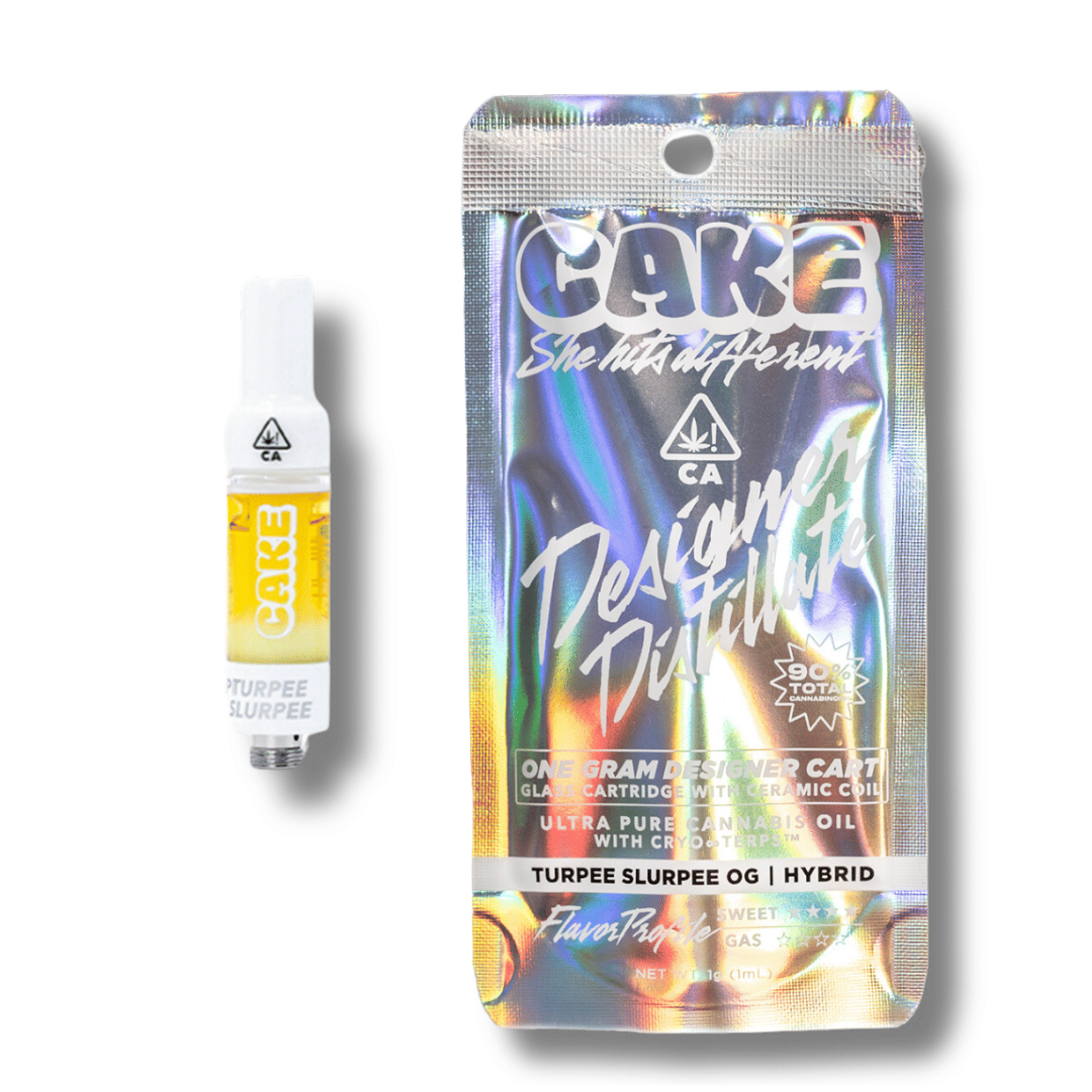 Turpee Slurpee Og 1g Cart - Cake - - $20.40 - Vapes
