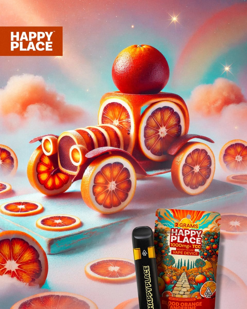 Blood Orange Tangerine 2G Ready To Use - Happy Place -  - $18 - Vapes