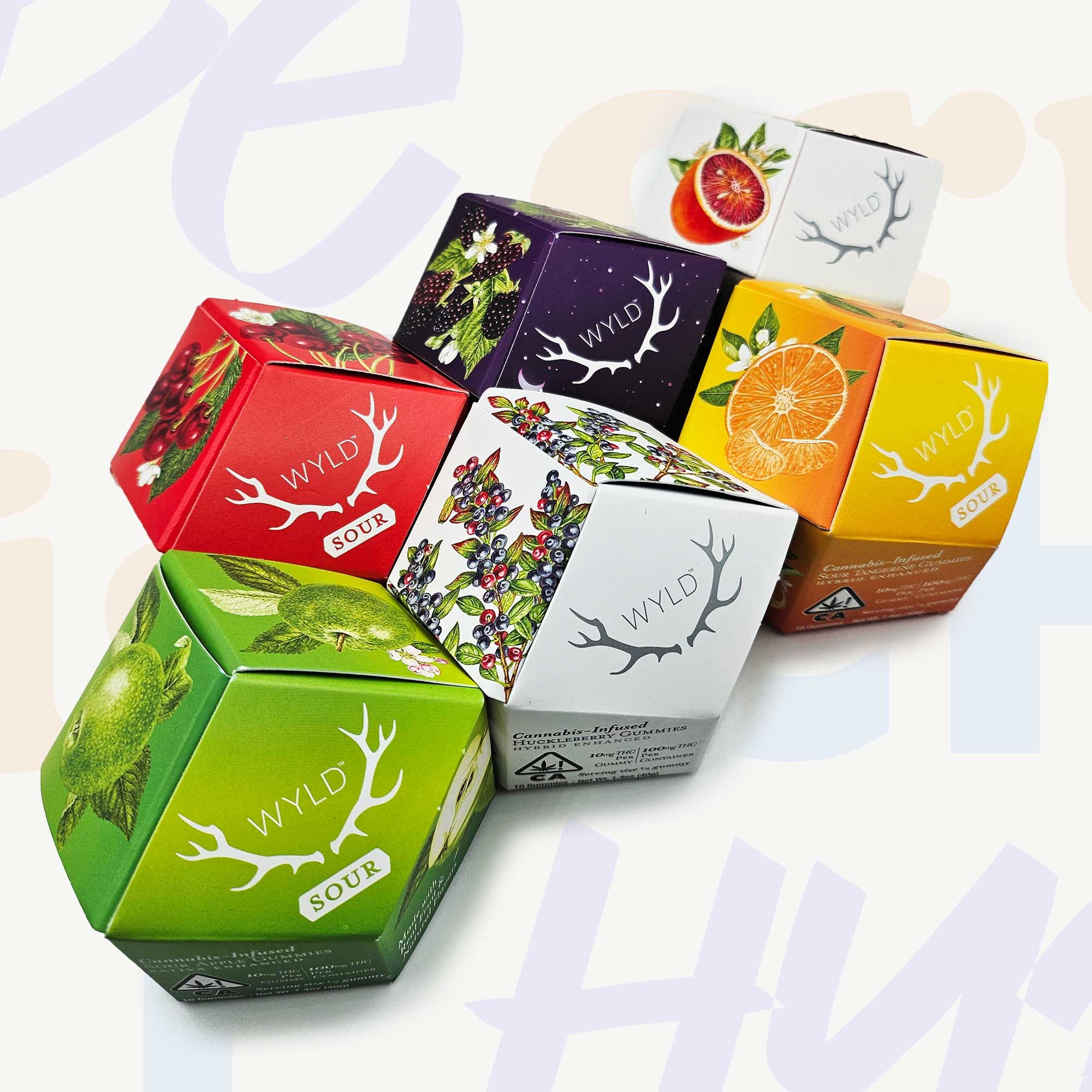 STRAWBERRY 200MG CBD - WYLD -  - $17.50 - Edibles