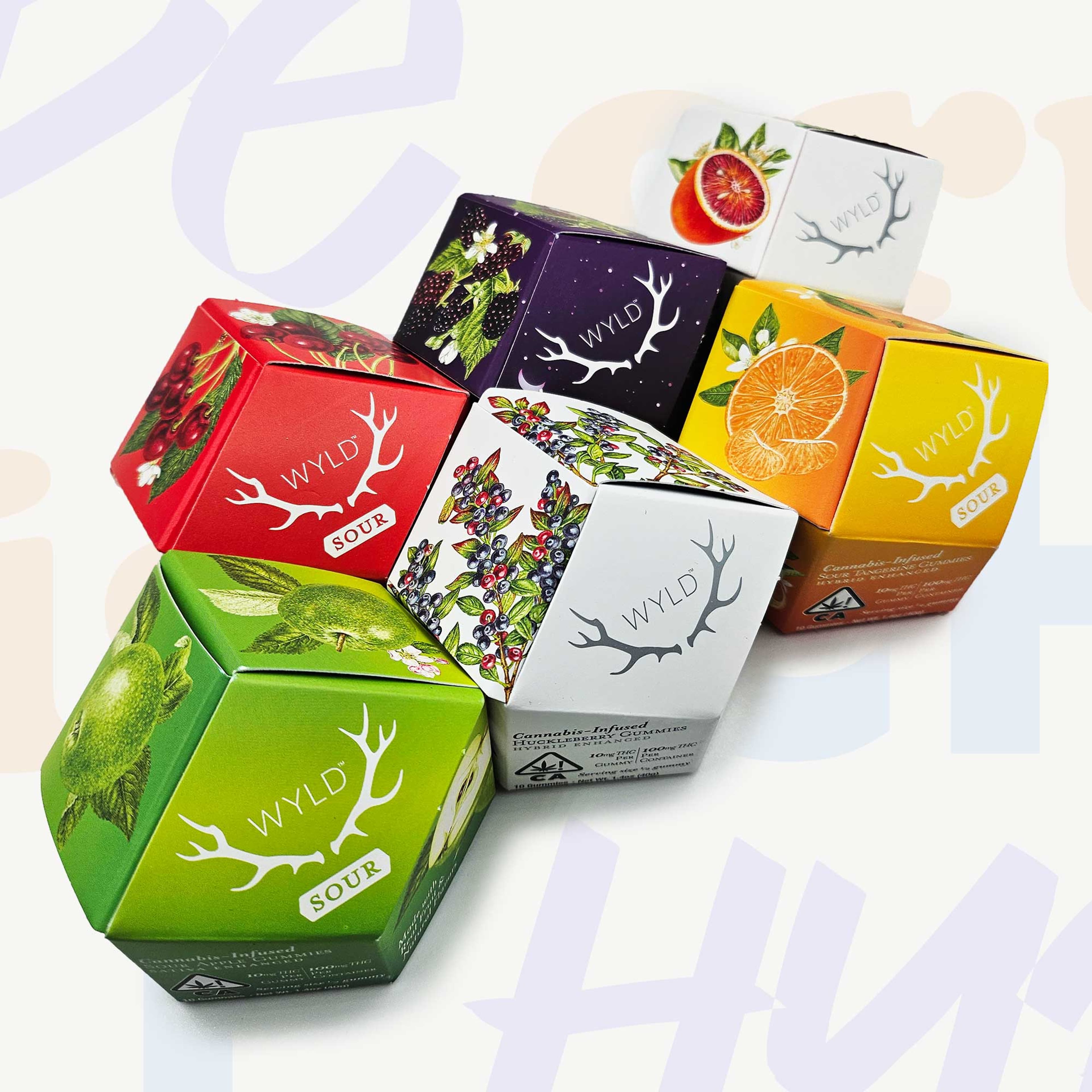 STRAWBERRY 200MG CBD - WYLD - - $17.50 - Edibles