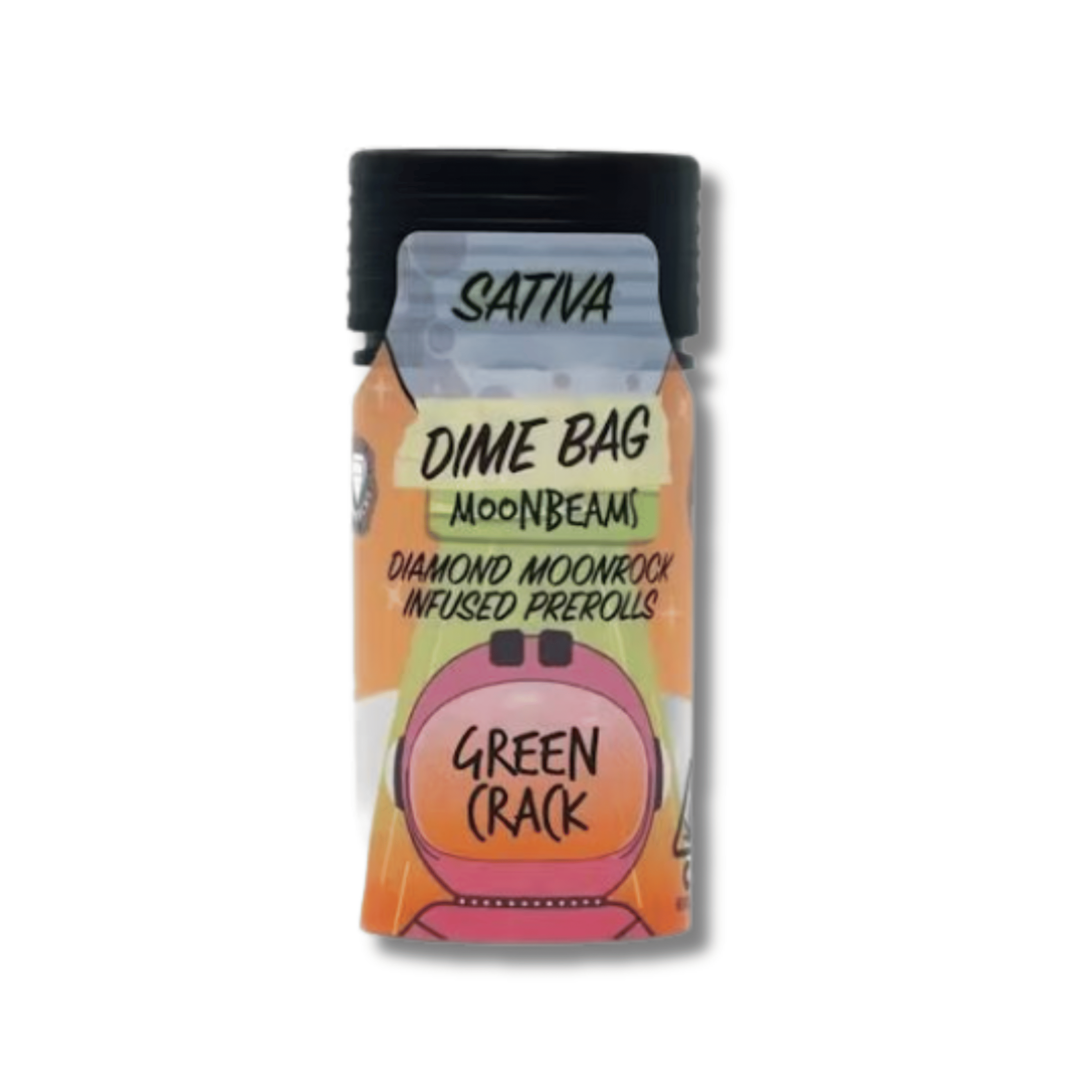 Green Crack 'Moonbeams' Infused 5pk Preroll - Dimebag - - $25.74 - Preroll