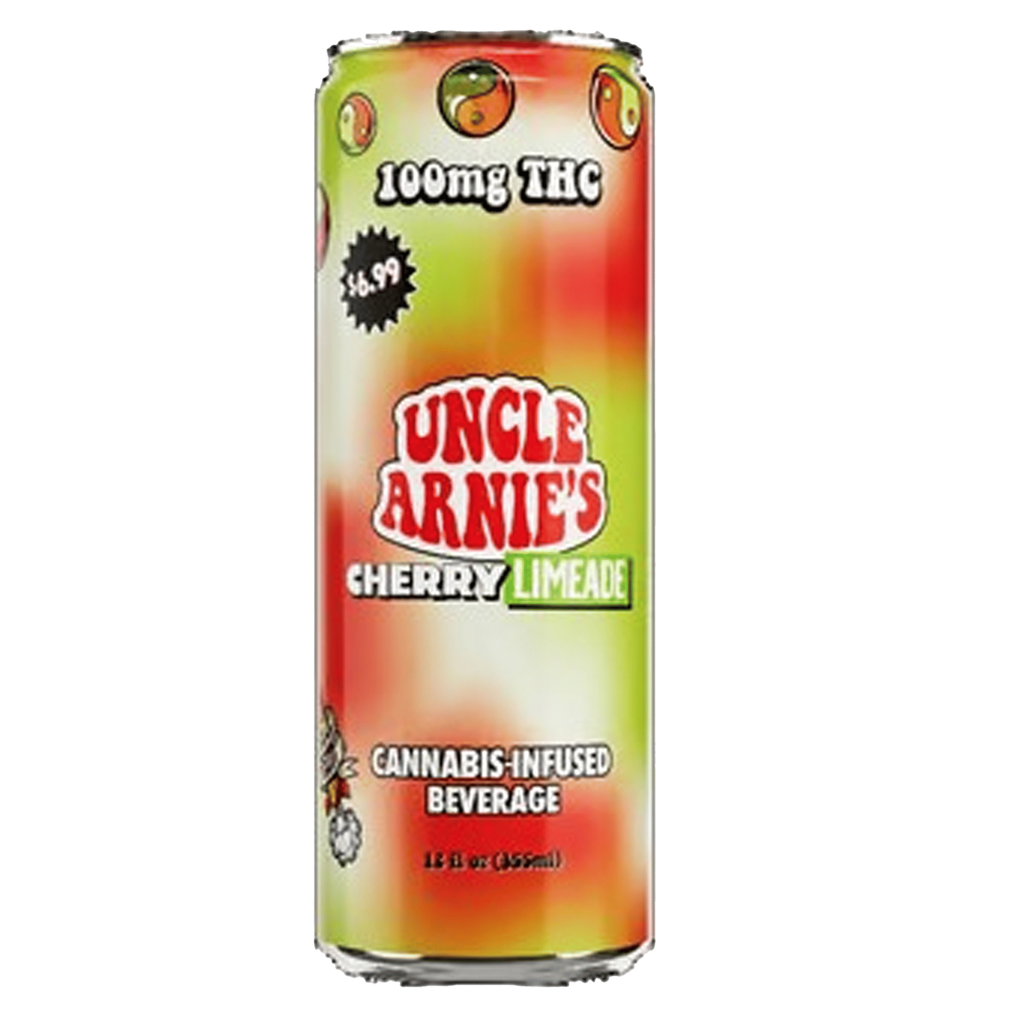 Cherry Limeade - Beverage - Uncle Arnies - 12oz (100mg) - $11.99 - Edibles