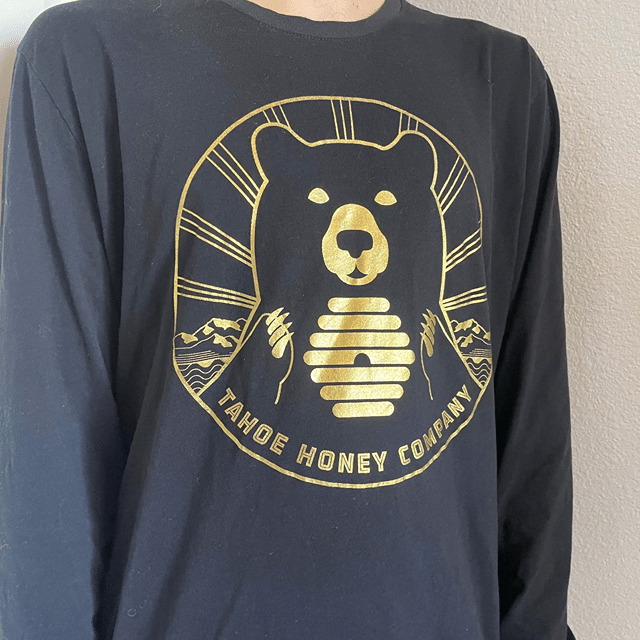 T.H.C. - "Circular Logo" Tee Long Sleeve - Medium