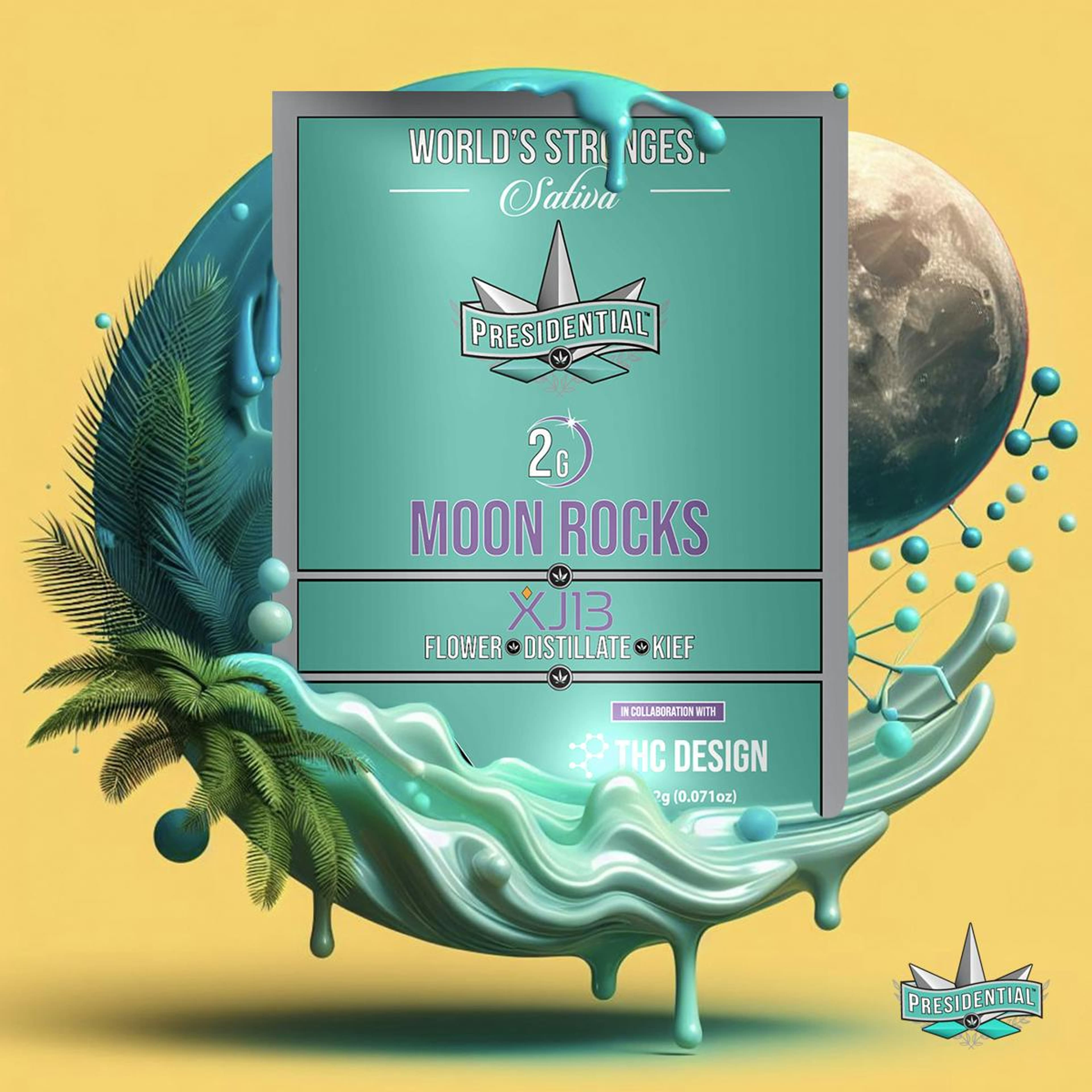 Presidential Moon Rocks - XJ-13 (2g) - Presidential - Presidential Moon Rocks - XJ-13 (2g) - $41 - Infused Flower