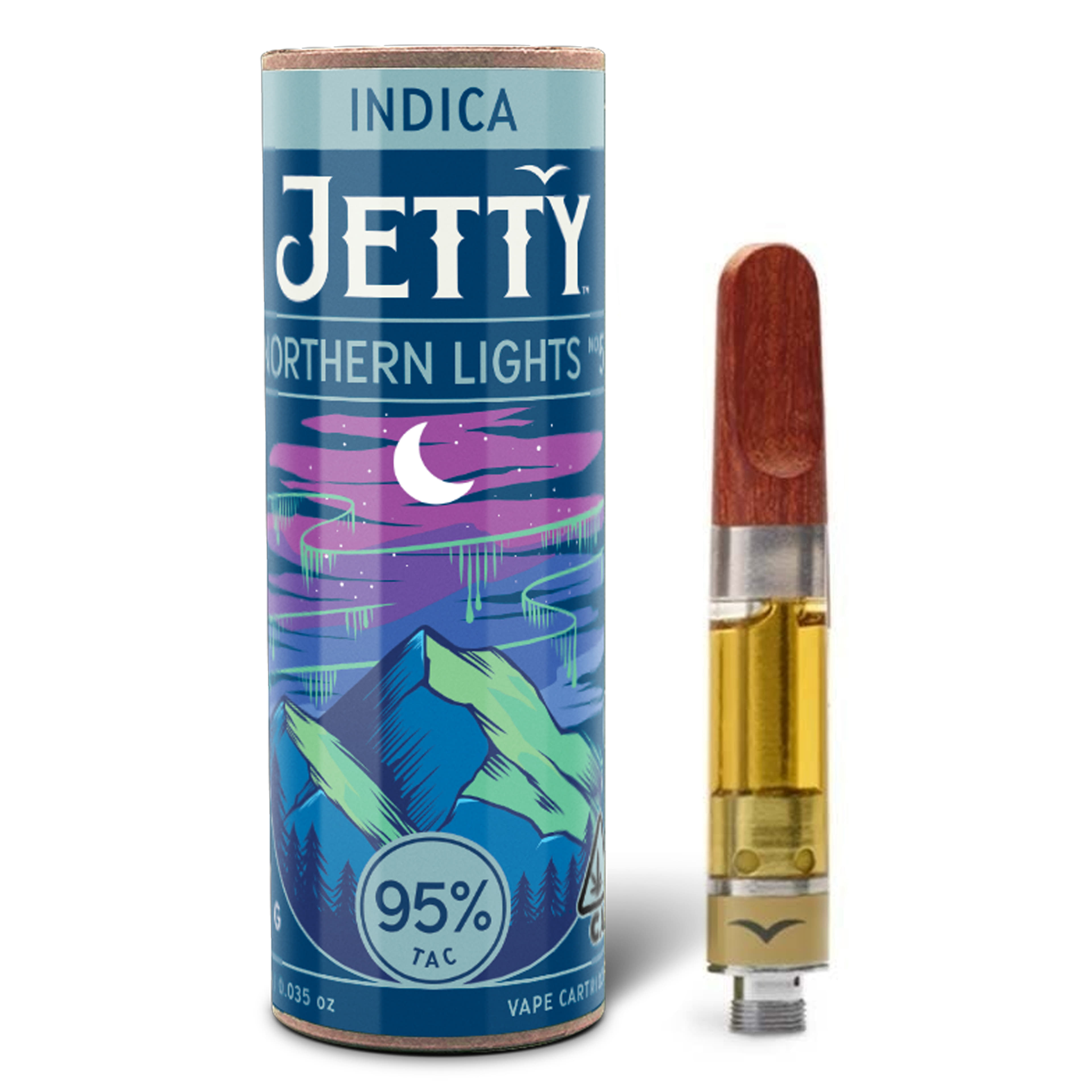Northern Lights (I) High THC 1g Cartridge **SPECIAL PRICING** - Jetty - Northern Lights High THC - $24 - Vape Cartridge