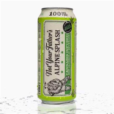 ALPINE SPLASH ( lemon lime flavor)| 16OZ SODA 100MG + 100mg CAFFEINE