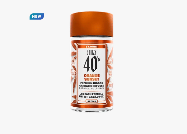 Orange Sunset 40's - 5pk Pre-rolls