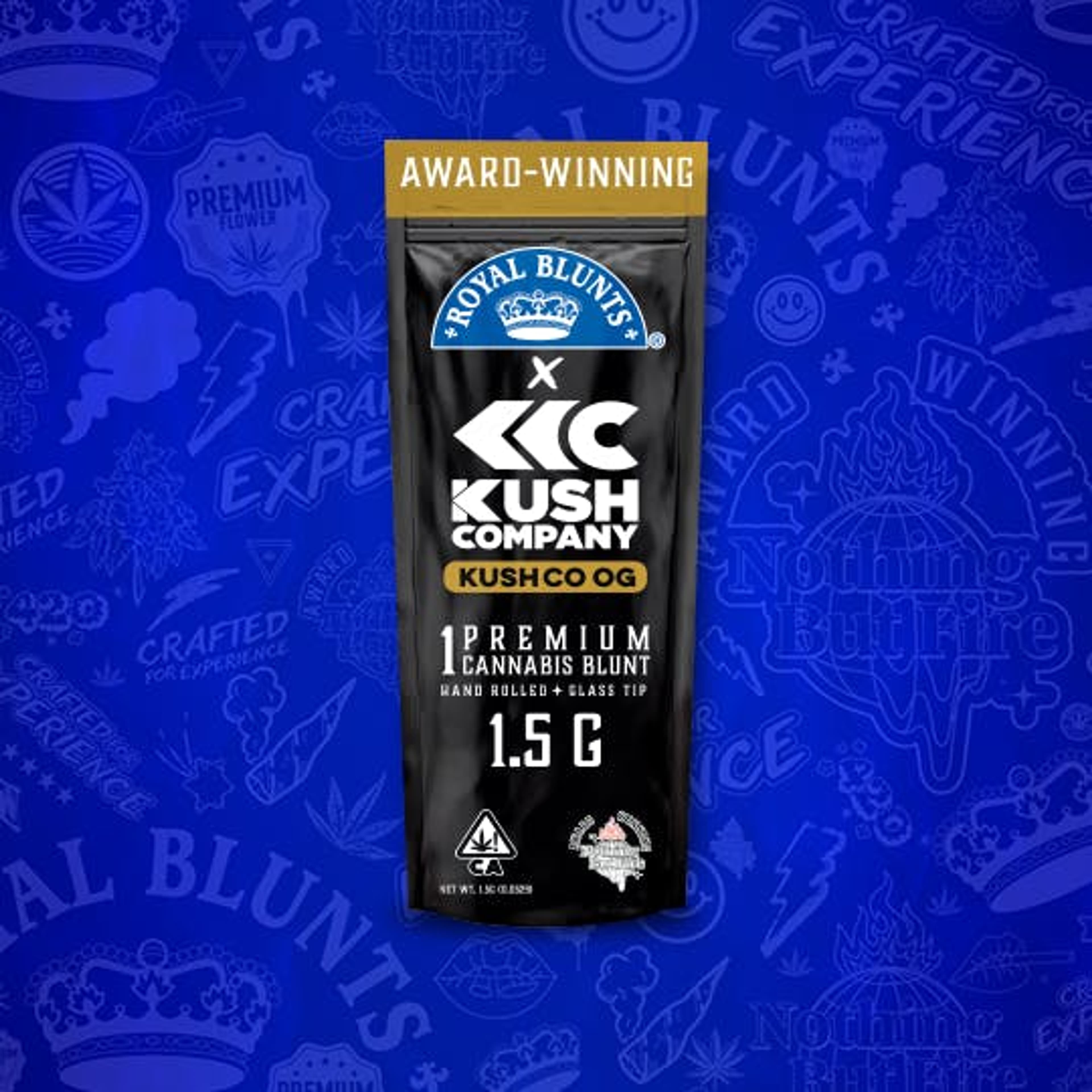 Royal X Kush Co IceBerg Slim 1.5 Gram - Royal Blunts - royal blunts ice berg slim - $16 - Pre-Rolls