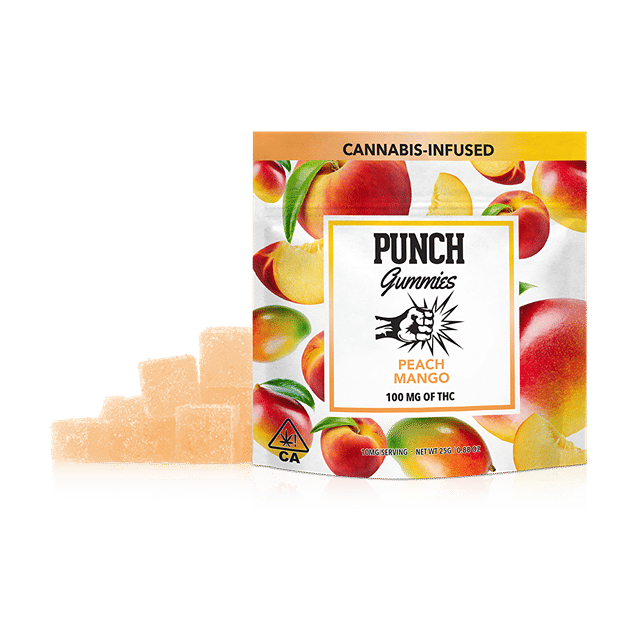 Peach Mango Gummies 100mg