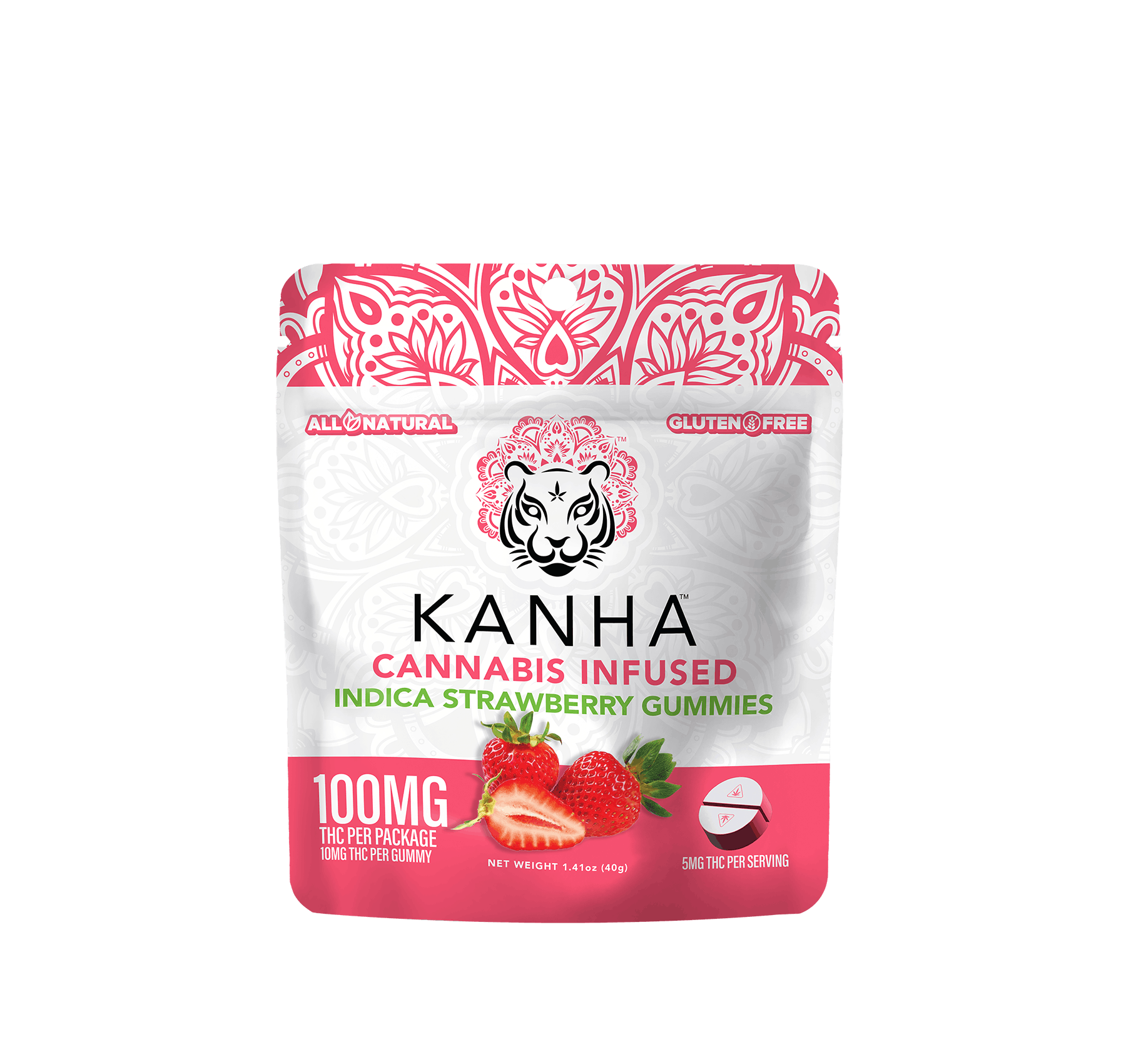 STRAWBERRY 10MG 10PK - KANHA -  - $13 - Edible (weight - each)