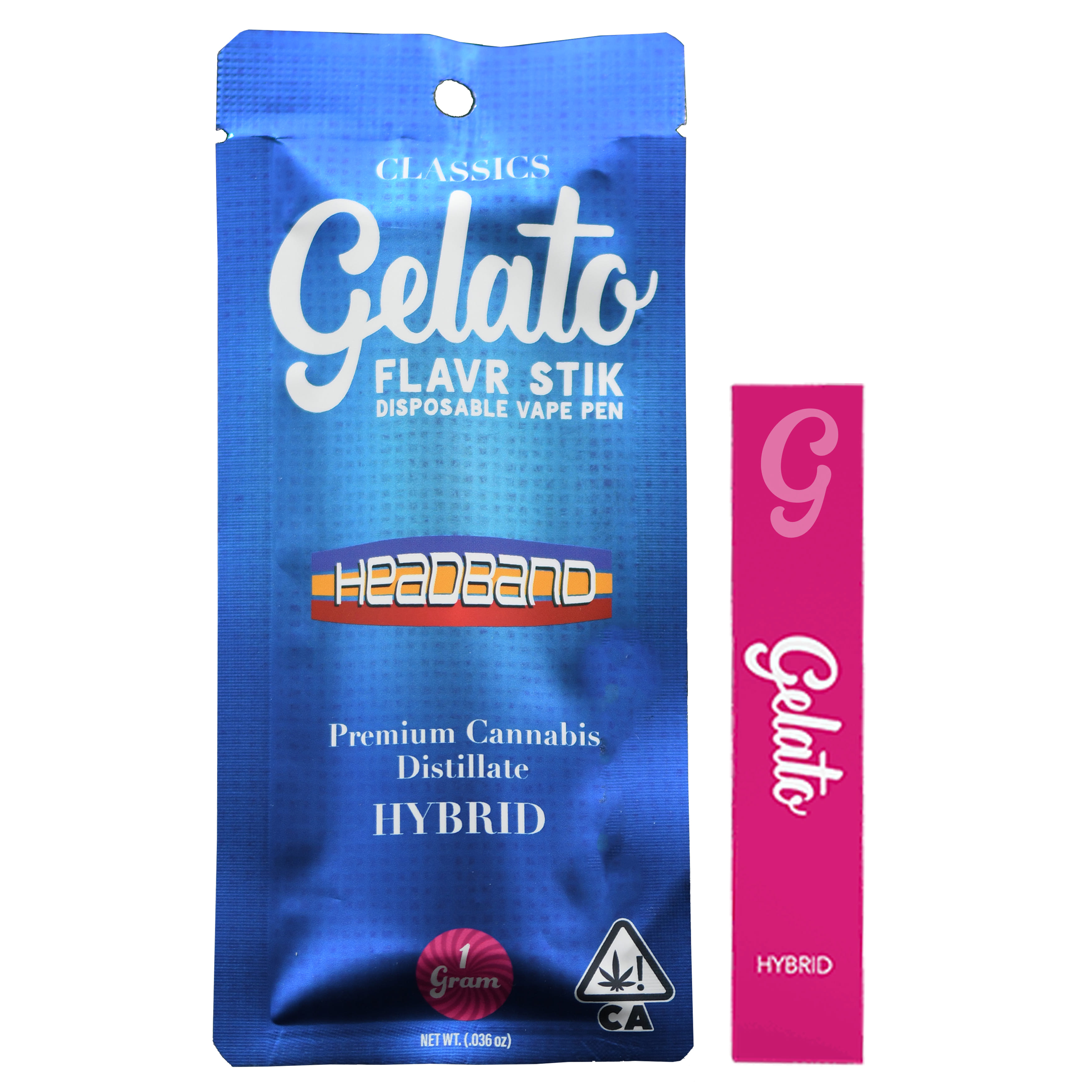 Headband (H)  AIO - 1g *B2G1 EVERYDAY* - Gelato Canna Co. - Headband  (H) - $22.51 - Cartridges