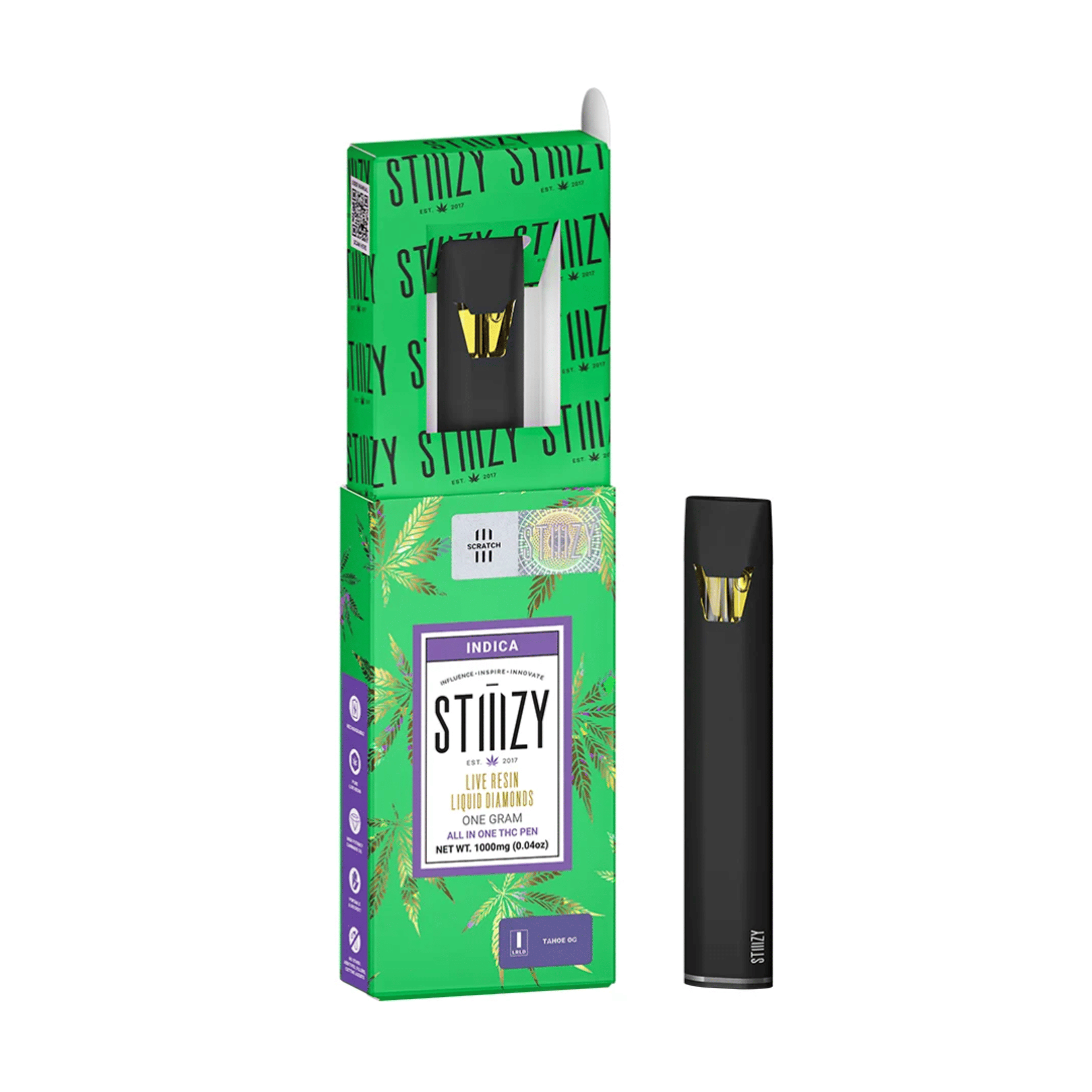 Tahoe OG Live Resin Liquid Diamonds 1g AIO - Stiiizy - - $32 - Vapes