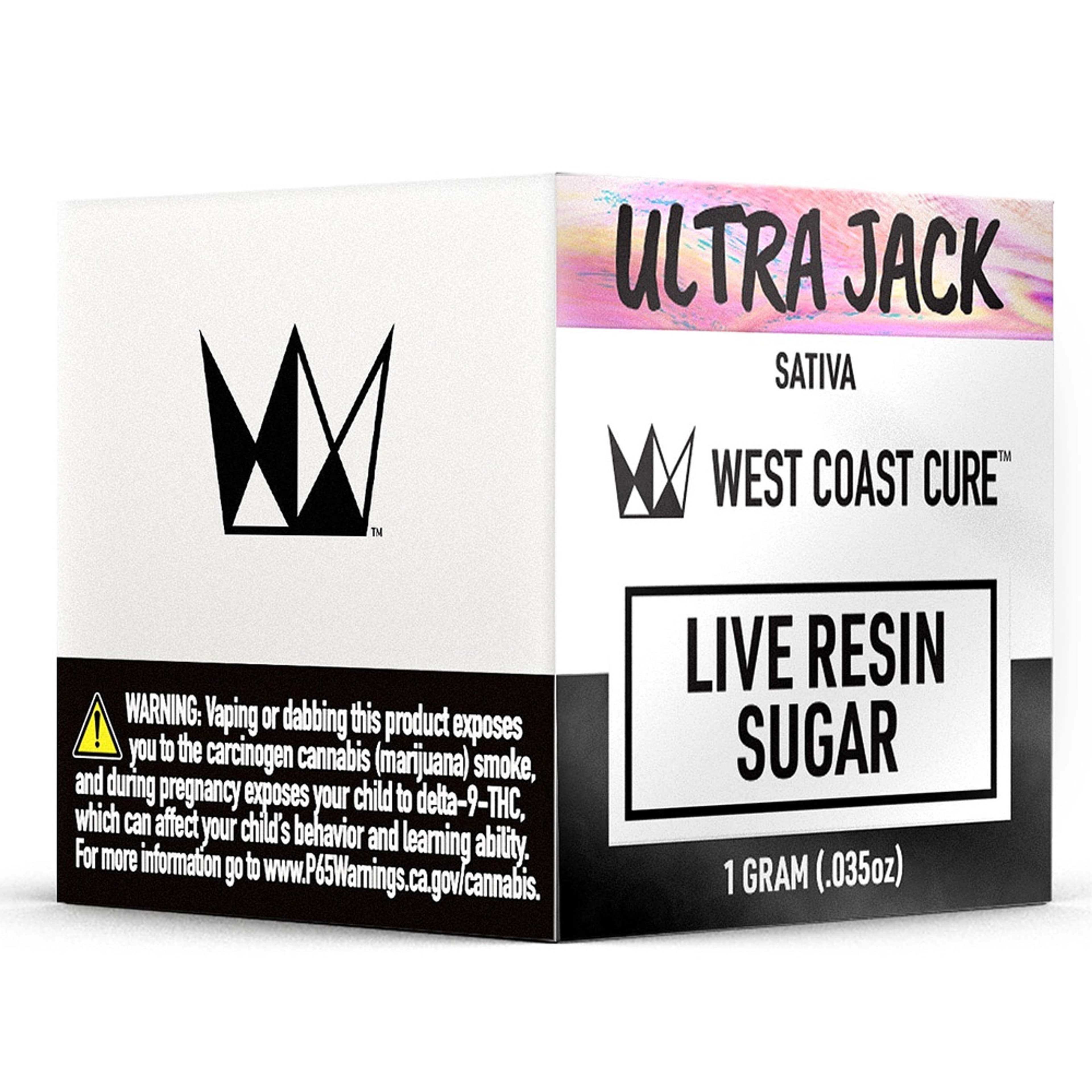 Ultra Jack (S) Live Resin Sugar - 1g - West Coast Cure - Ultra Jack (S) - $15.80 - Concentrates