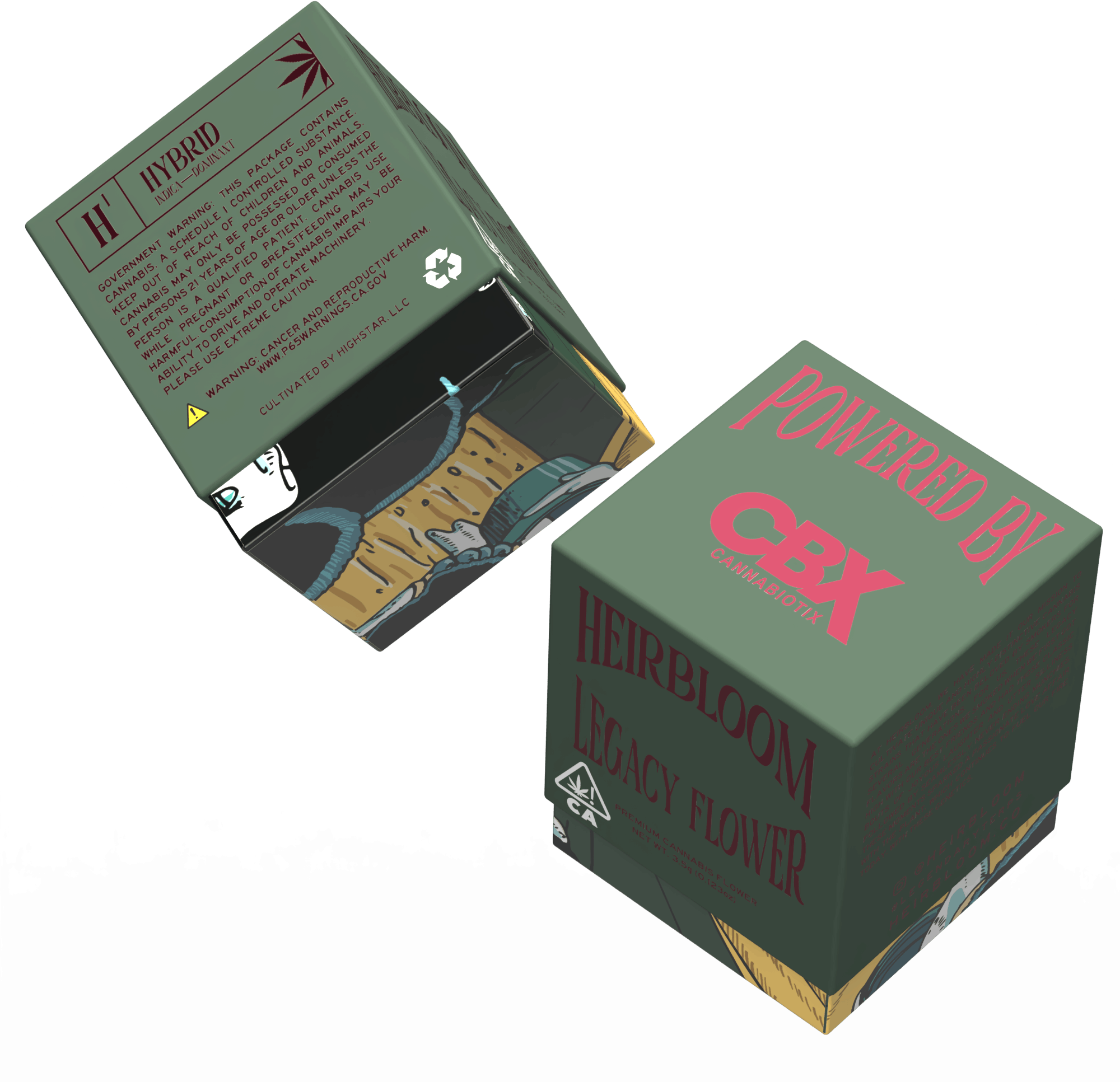 Heirbloom Flower: Original Glue - 3.5g (by CBX) - Heirbloom (CBX) -  - $50 - Flower