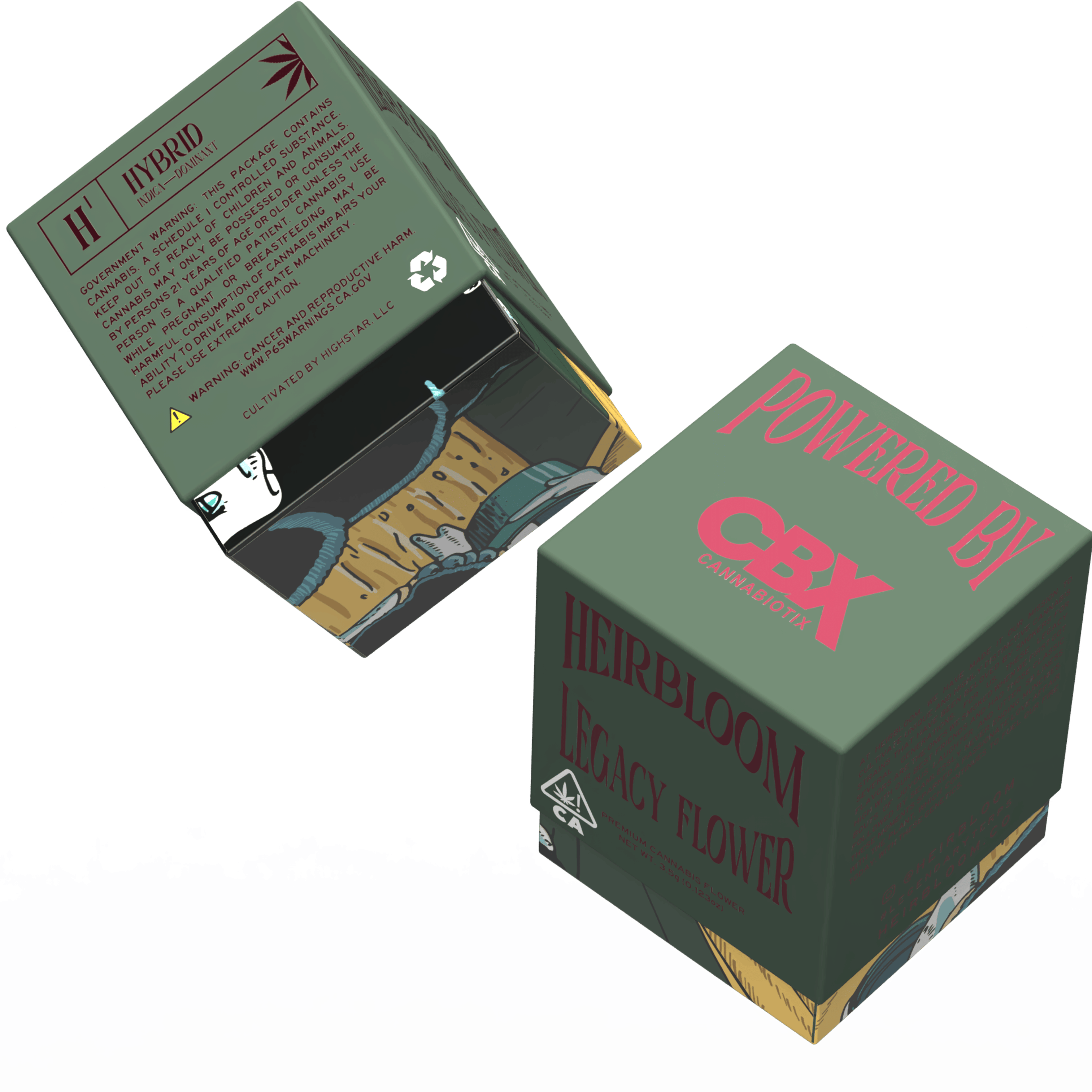 Heirbloom Flower: Original Glue - 3.5g (by CBX) - Heirbloom (CBX) - - $50 - Flower