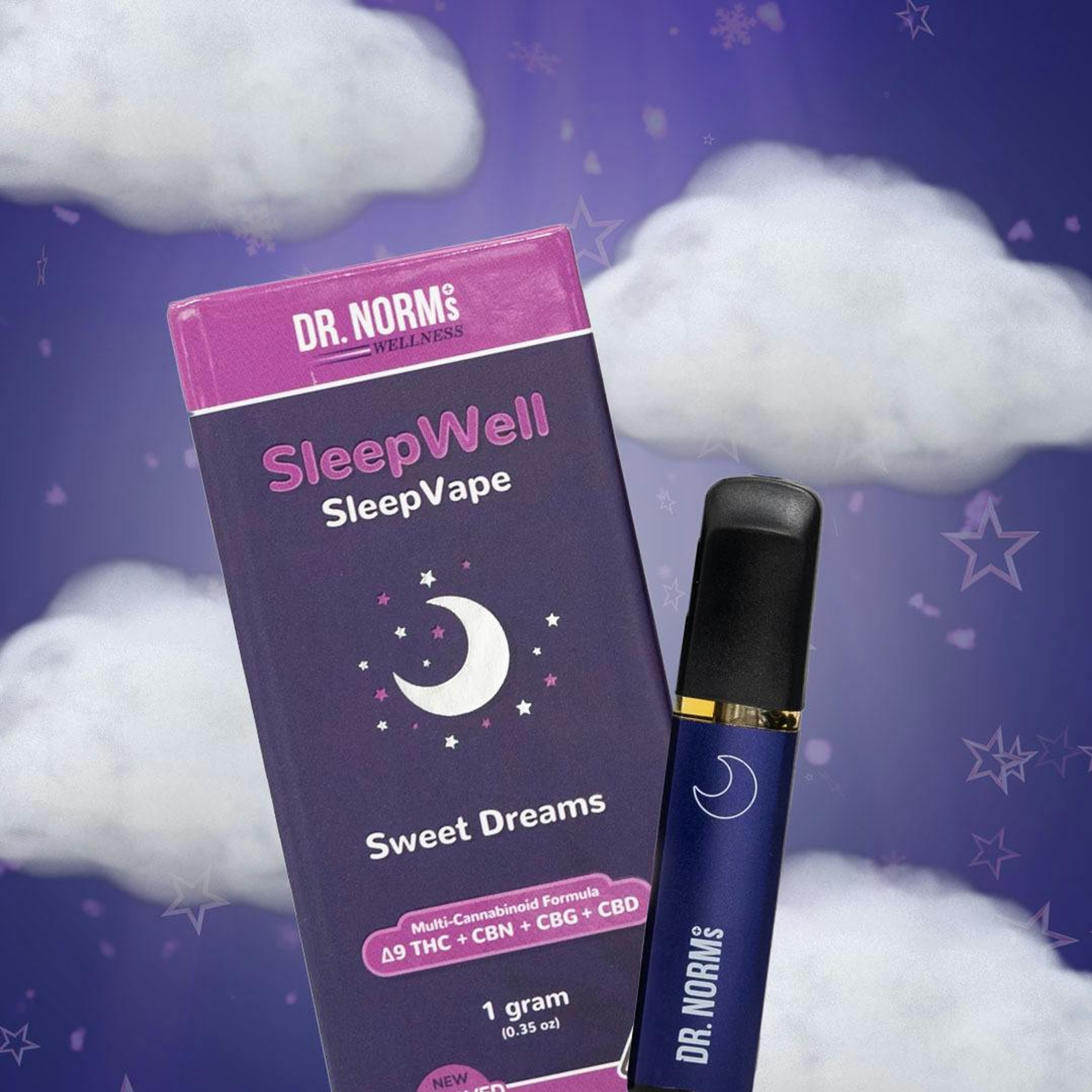 Sweet Dreams CBN Sleep Well AIO 1g - Dr. Norms - - $26.50 - Vapes