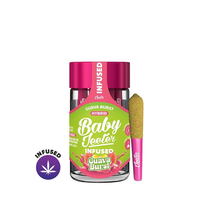 Guava Burst Baby Jeeters 5 Pack 2.5G