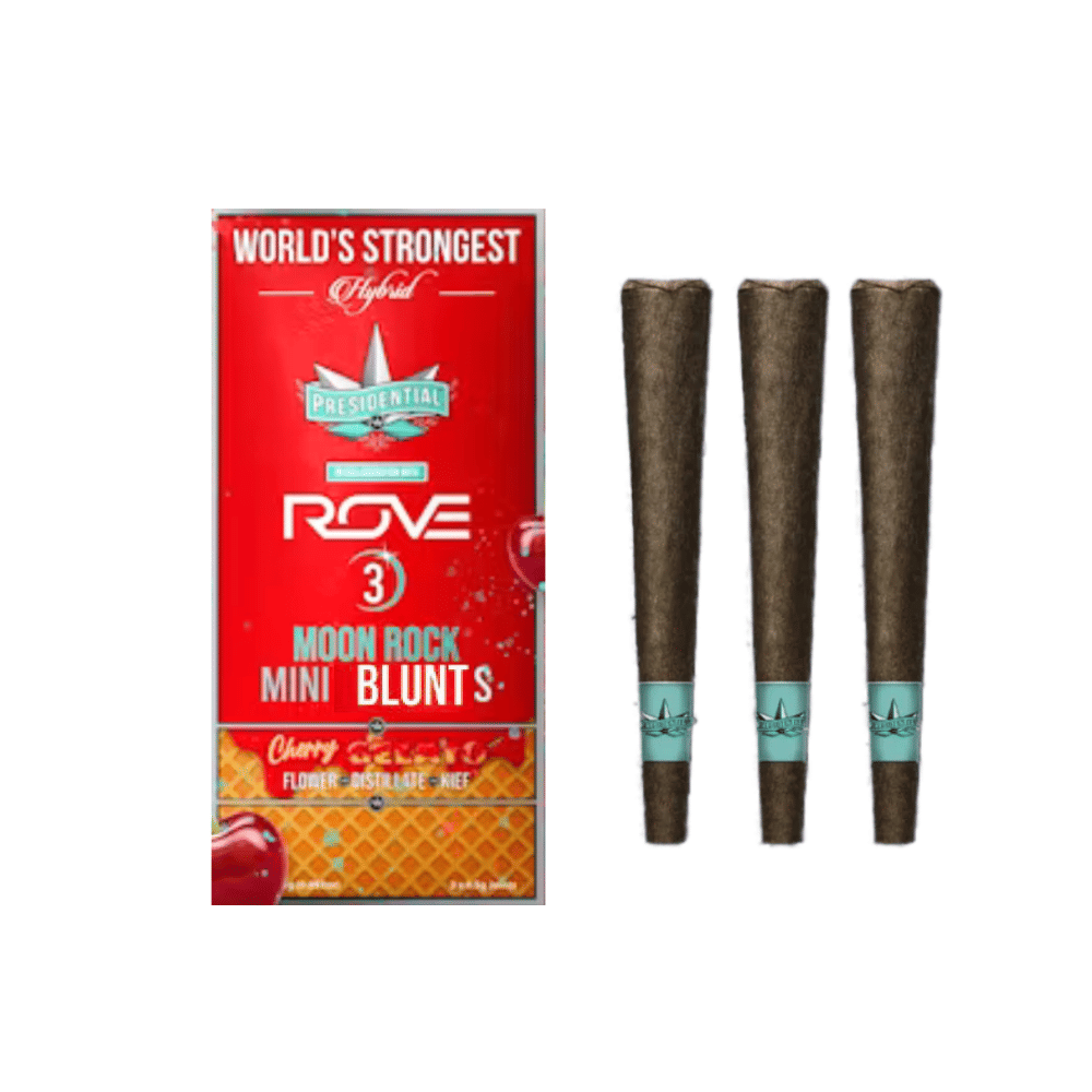 Cherry Gelato Mini Moon Rock Blunt 3pk - Presidential -  - $29.24 - Preroll