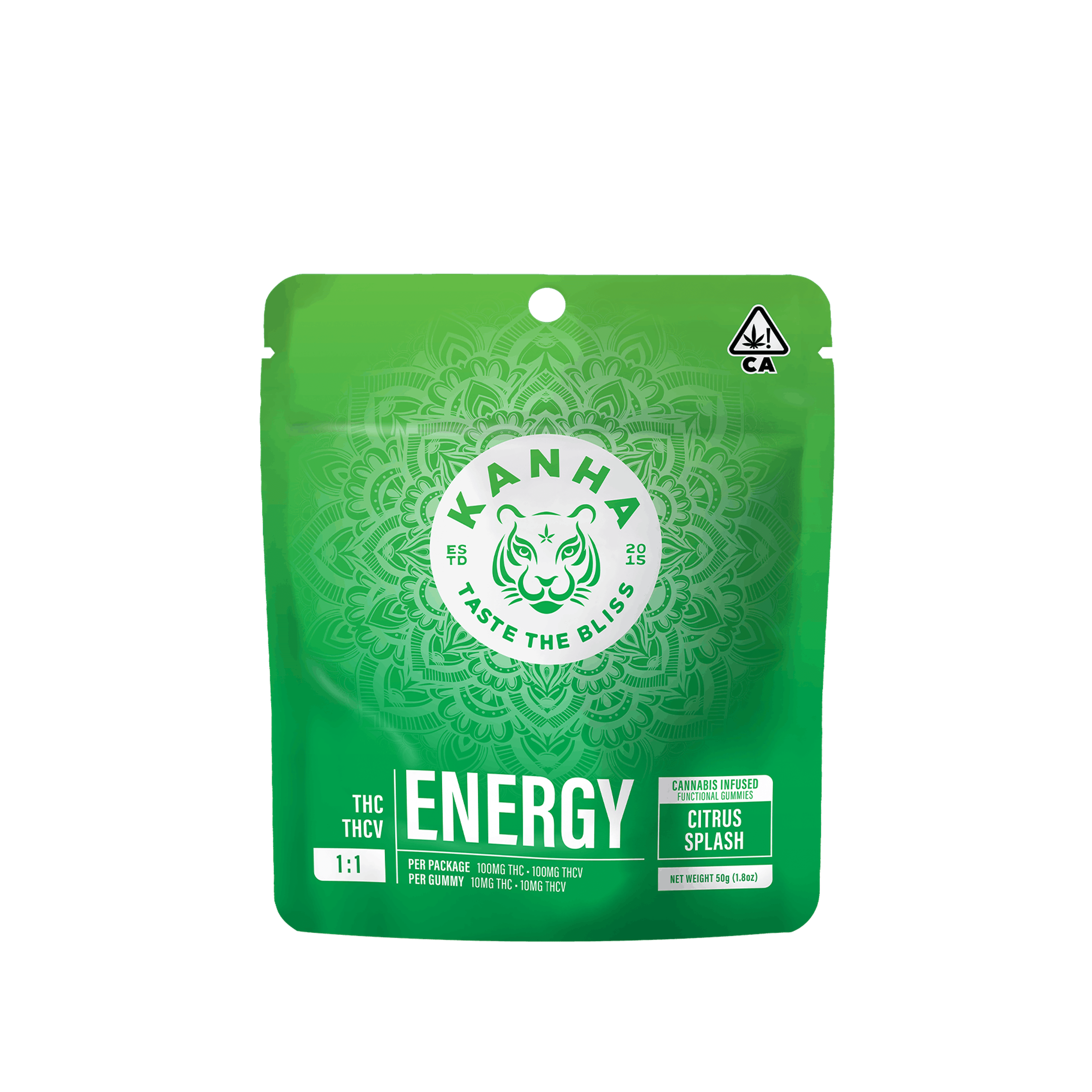 1:1 ENERGY Citrus Splash - Kanha - null - $20 - Edible