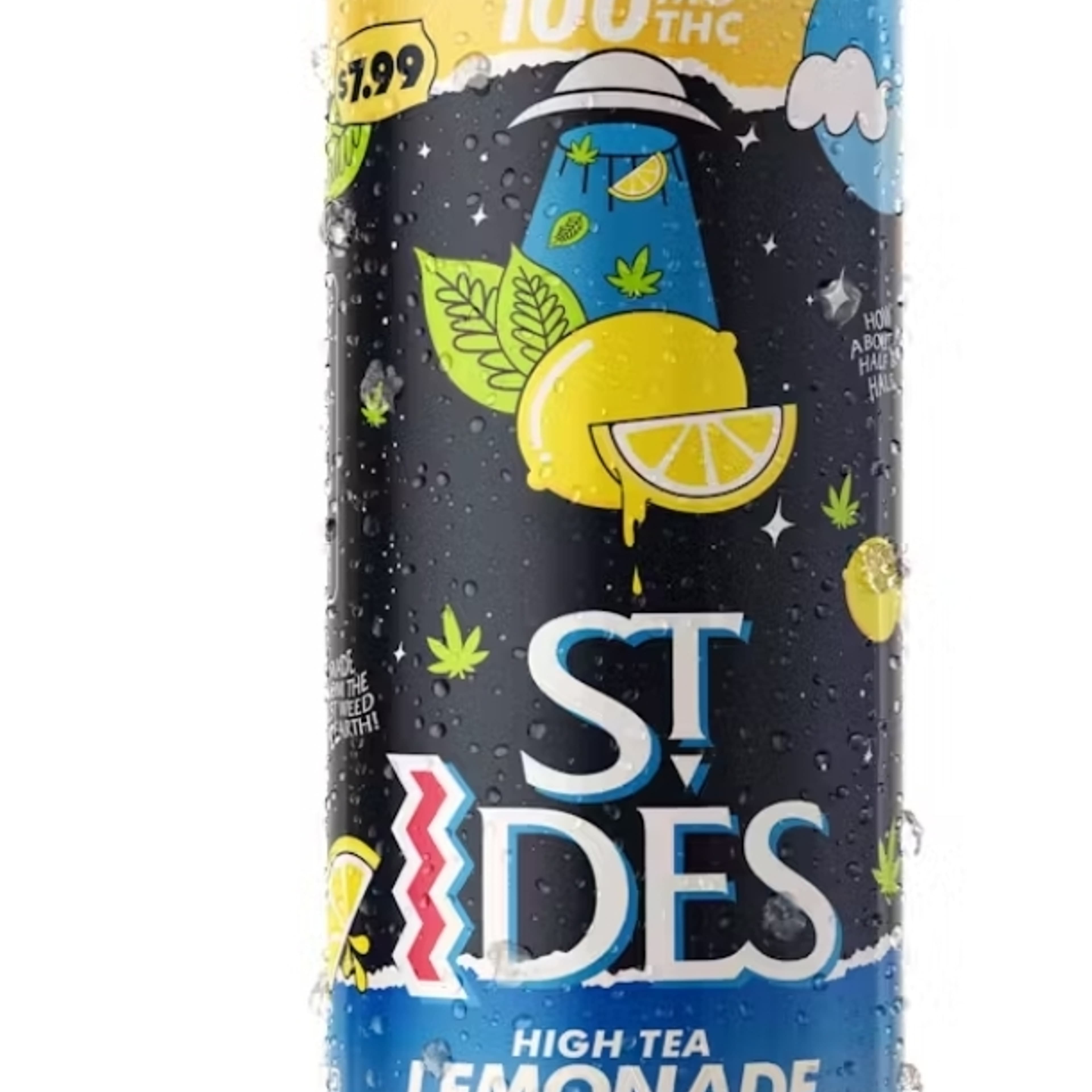ST IDES - LEMONADE-TEA | 12OZ HIGH TEA 100MG - - $9.99 - Drinks