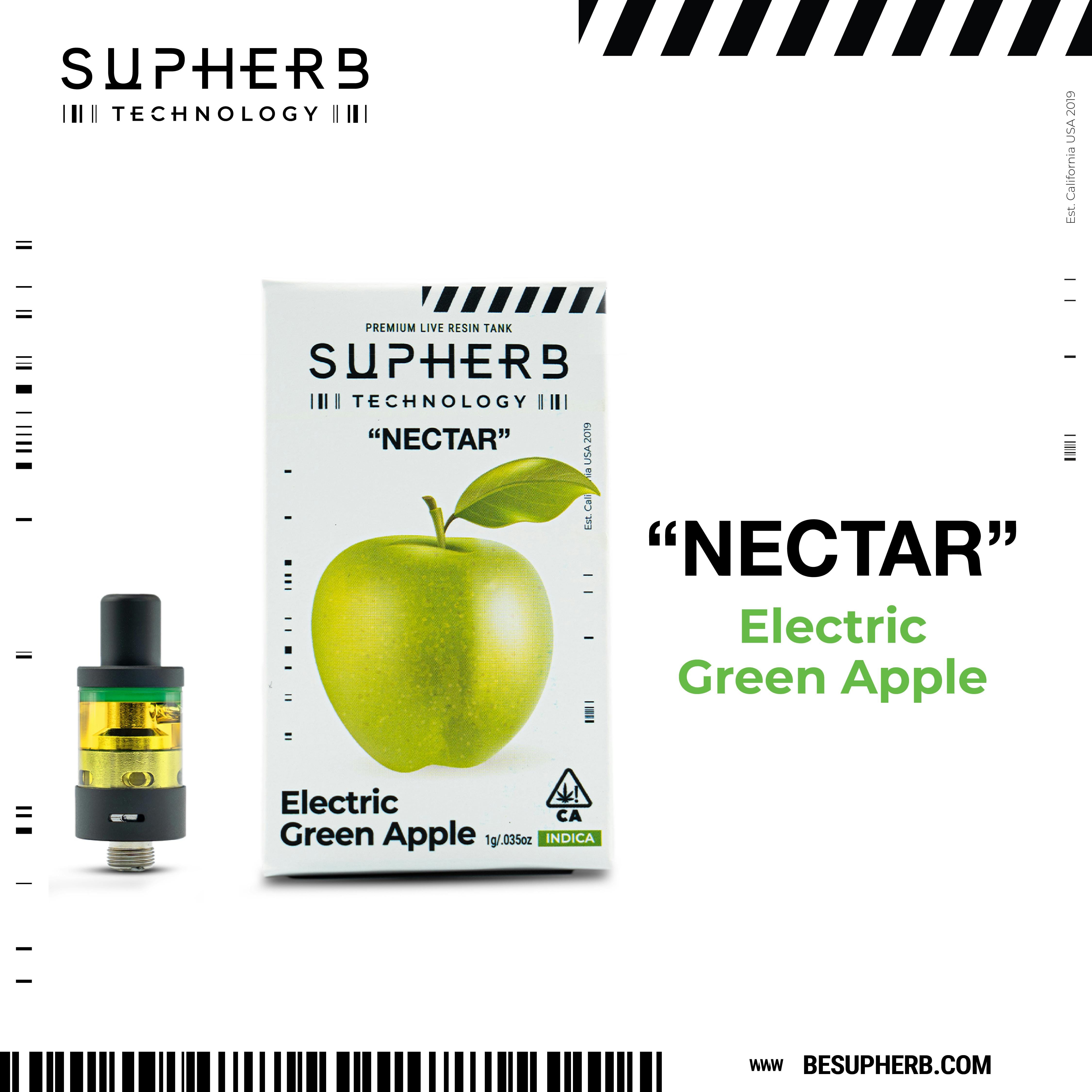 Electric Green Apple 1g Nectar - Indica - Supherb -  - $28.09 - Vapes