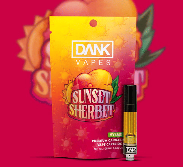 SUNSET SHERBET 1g Vape Cart
