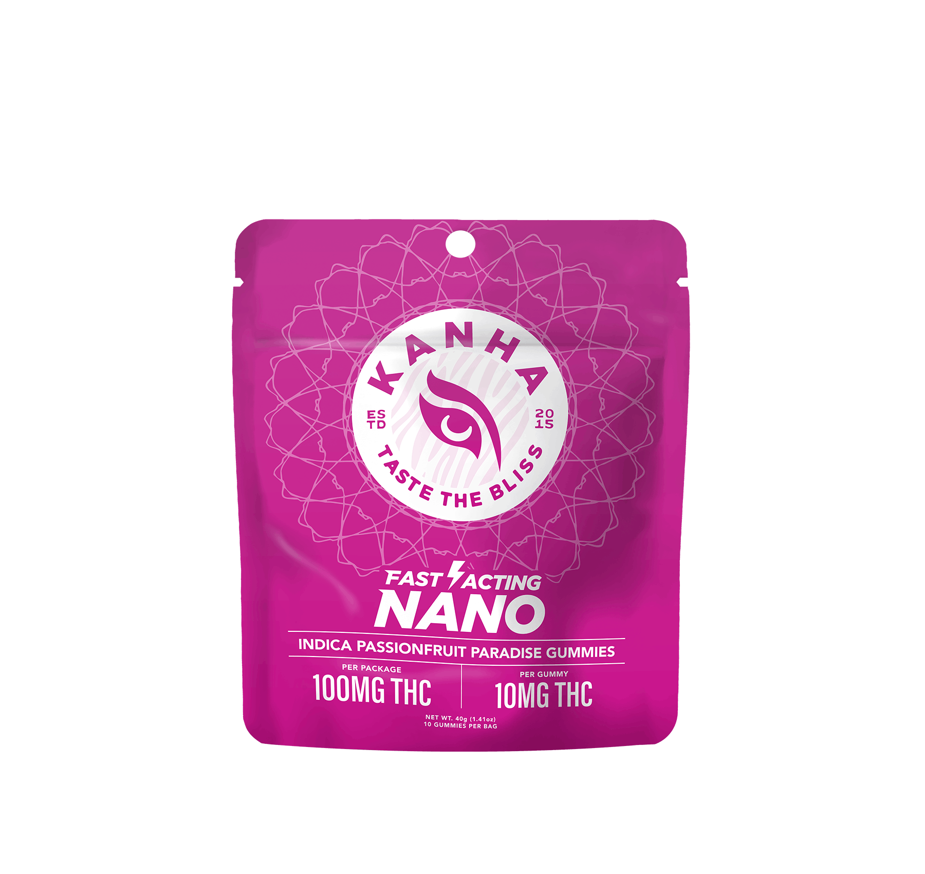 Passionfruit 100mg - Kanha - null - $18 - Edible