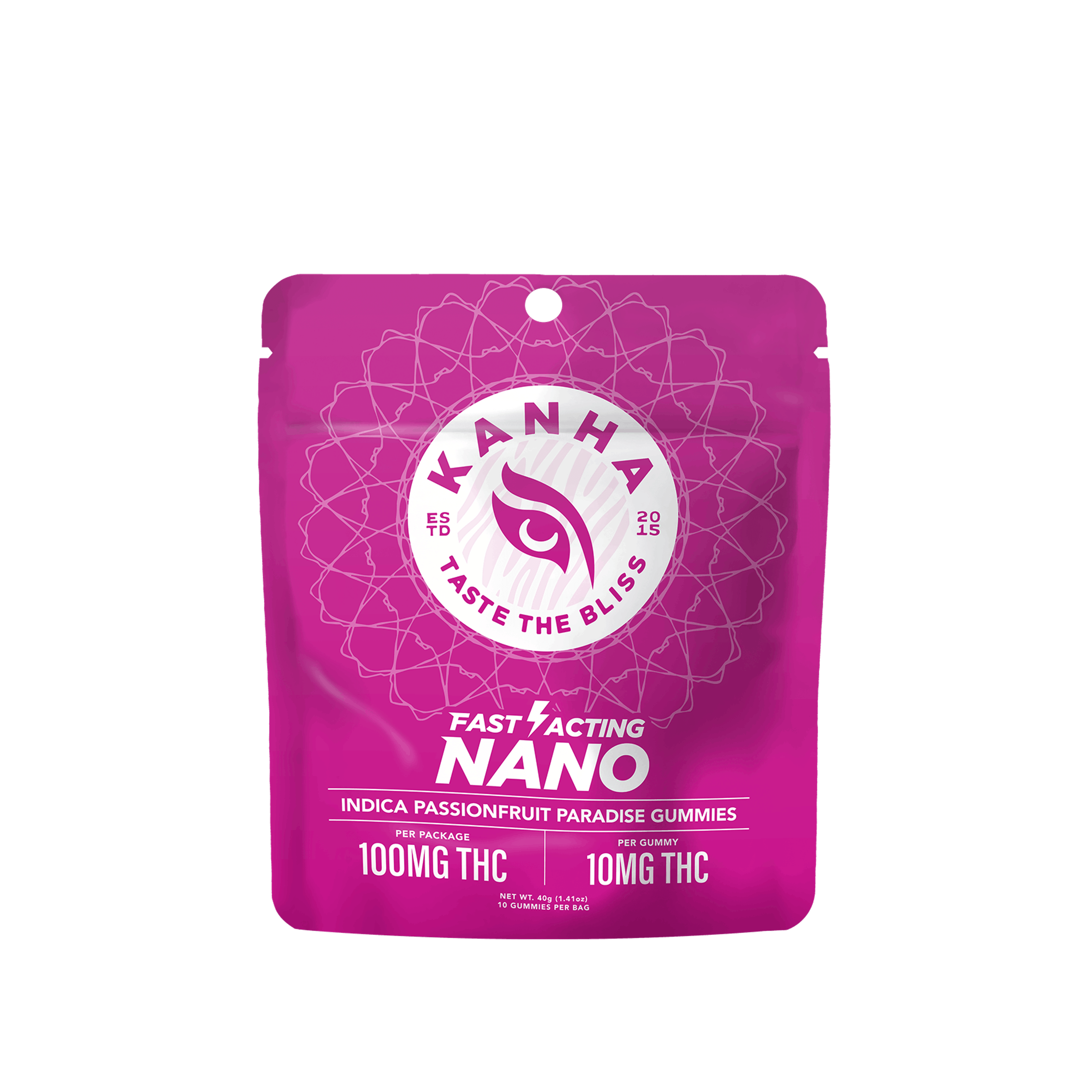 Passionfruit 100mg - Kanha - null - $18 - Edible