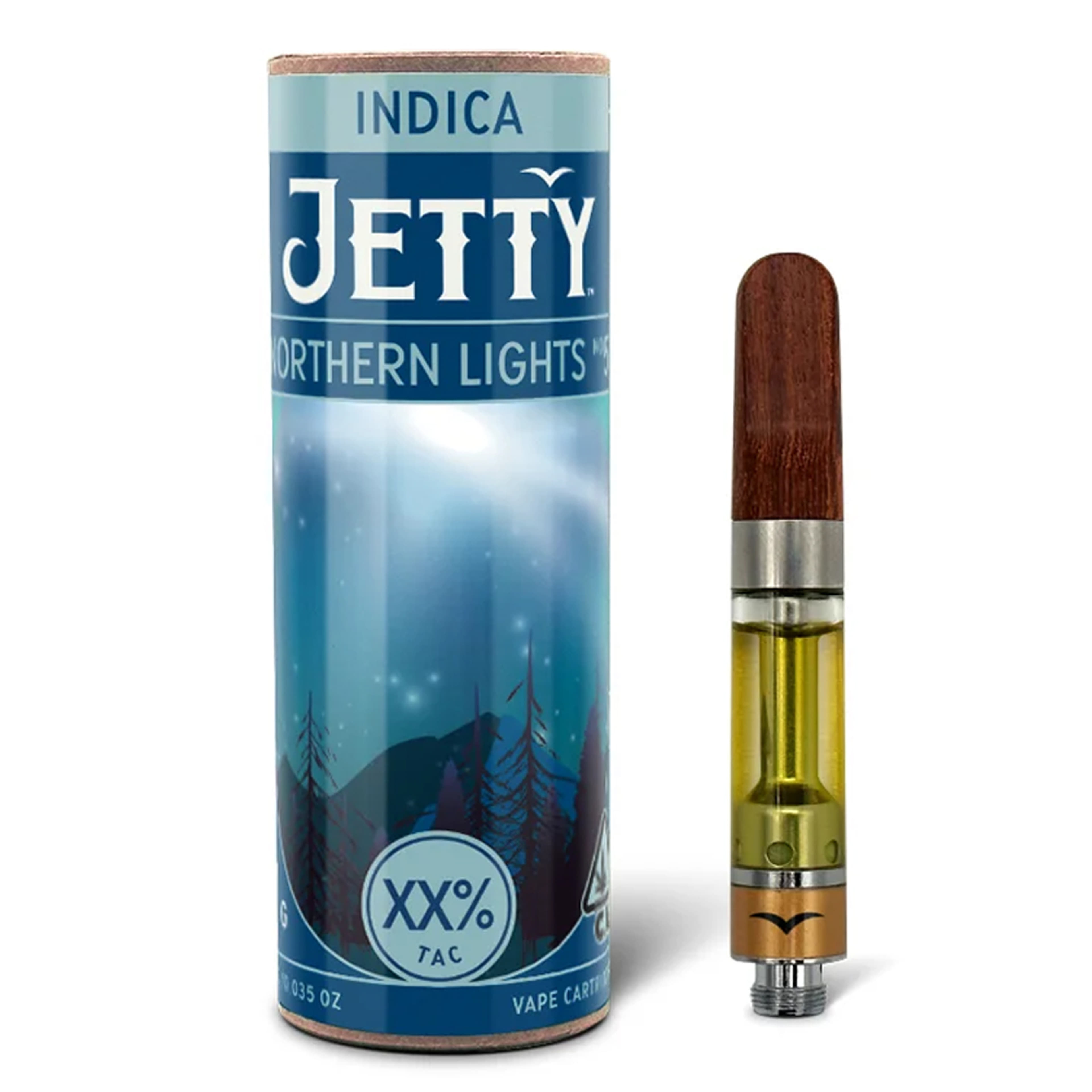 Northern Lights (I) High THC Cartridge - 1g - Jetty - Northern Lights (I) - $29.50 - Cartridges