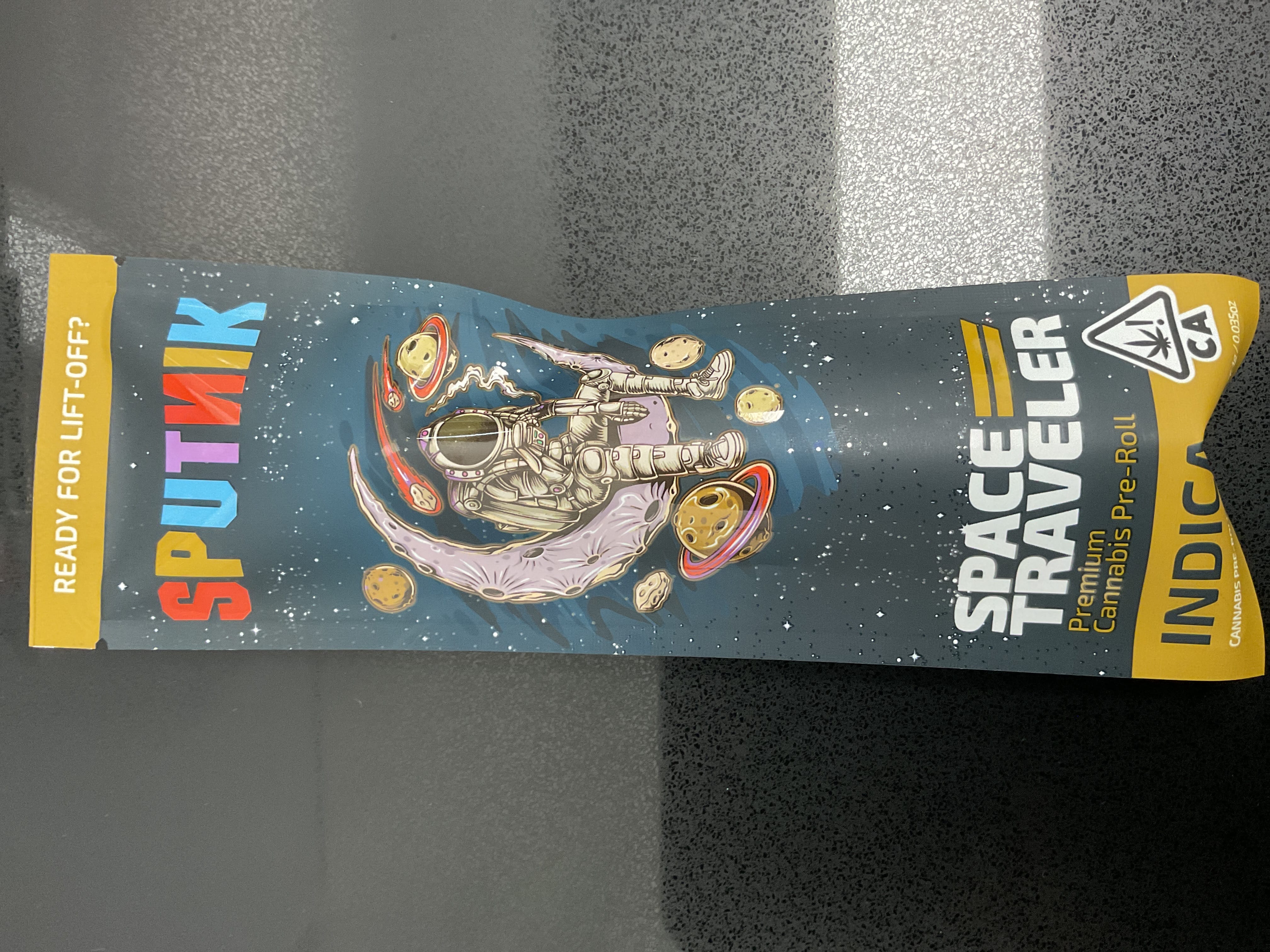SPUTNIK SPACE TRAVELERS INDICA - SPUTNIK - SPUTNIK  SPACTRAVLERS INDICA - $7 - Pre-Rolls