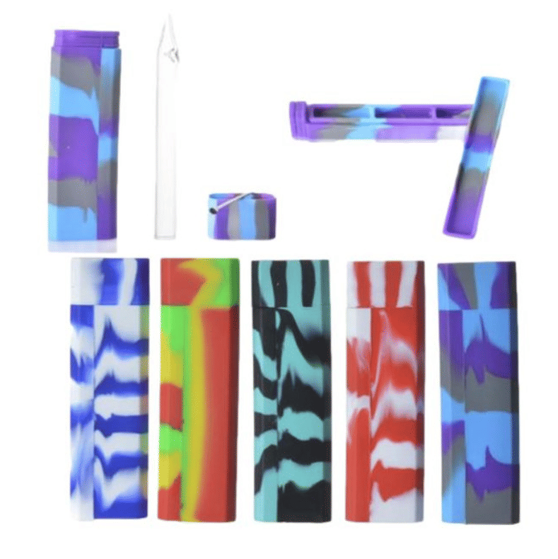 Silicone Dab Straw & Chillum Kit - High Mountain Imports -  - $8 - Accessories