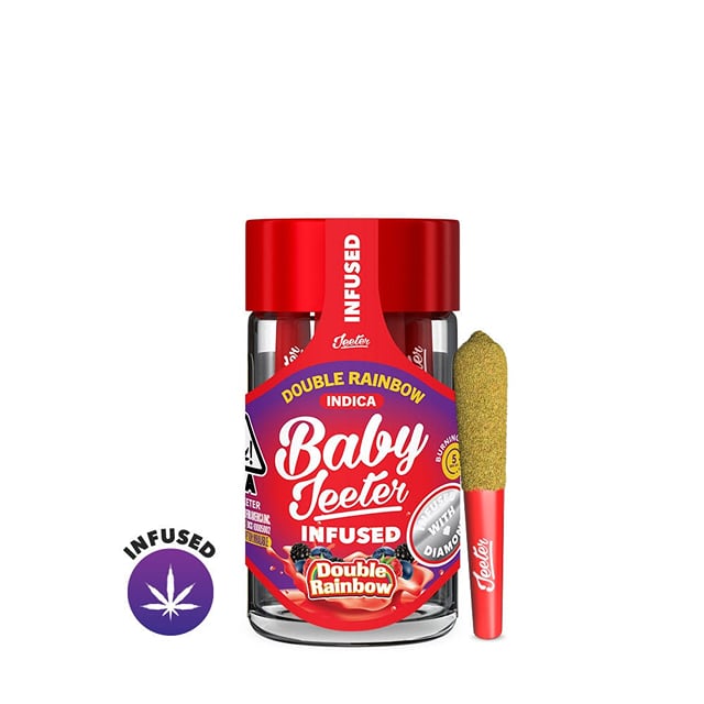 Double Rainbow | Baby | 5pk Infused Prerolls